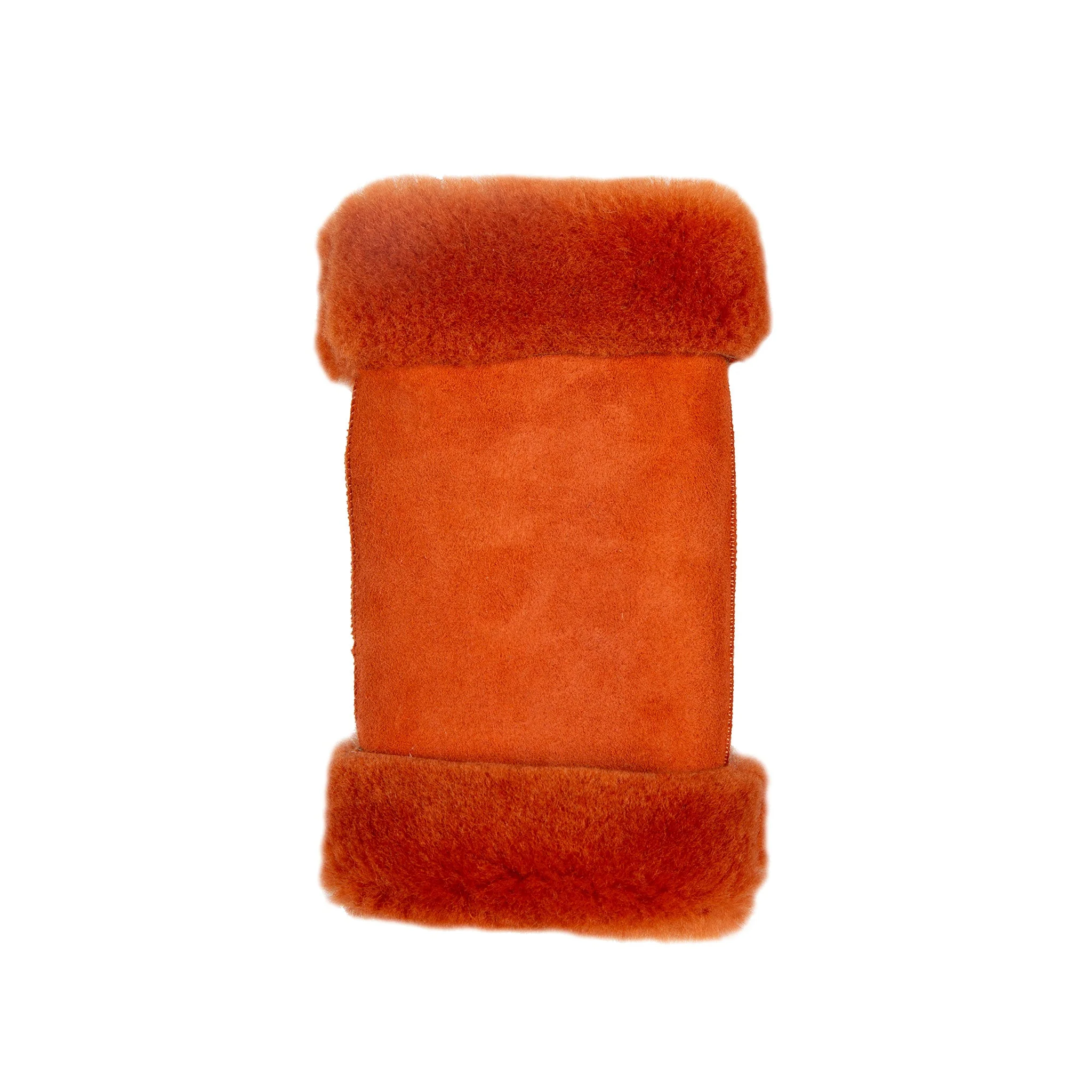 Women's Fingerless Sheepskin Mittens - Image 3