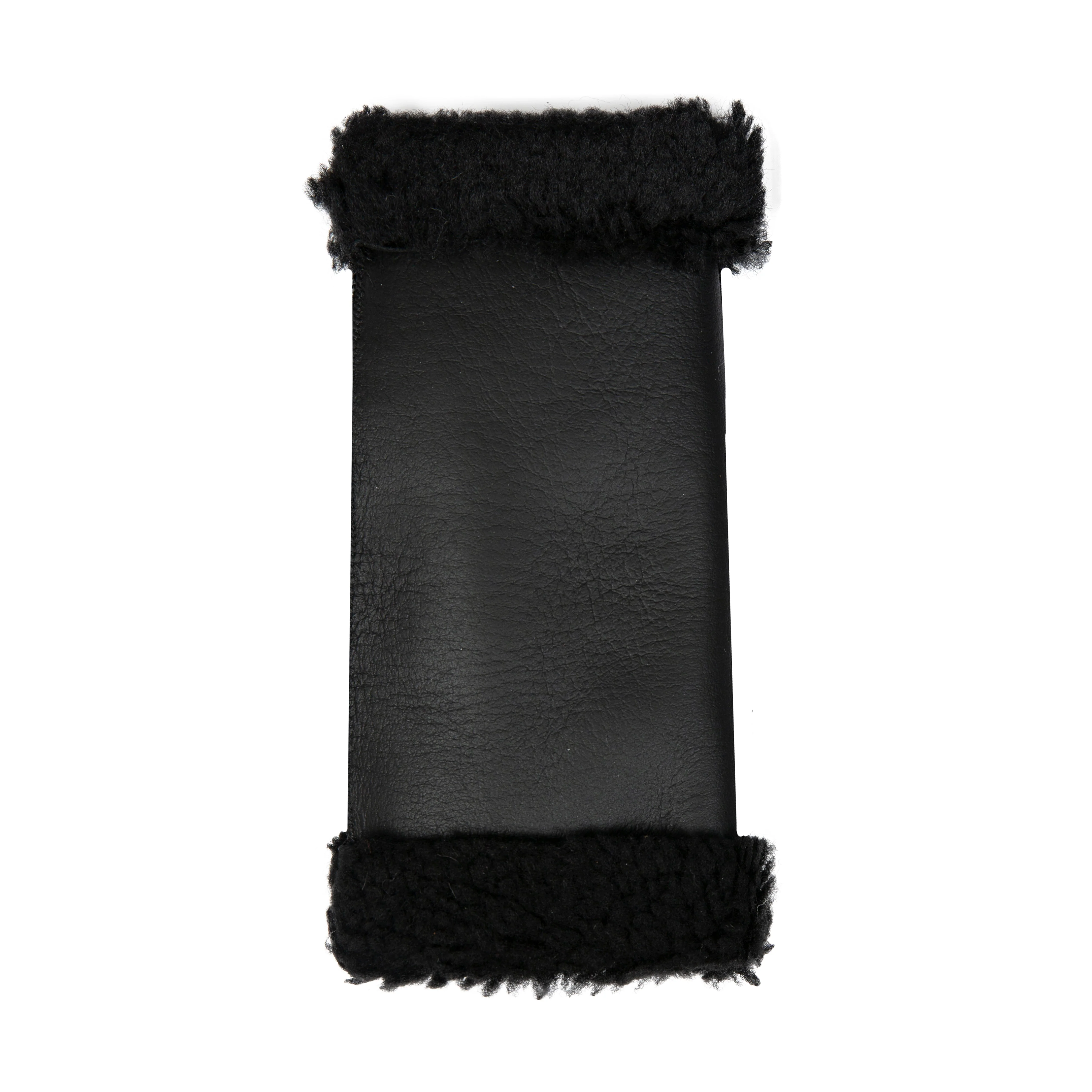 Women's Fingerless Sheepskin Mittens - Image 33
