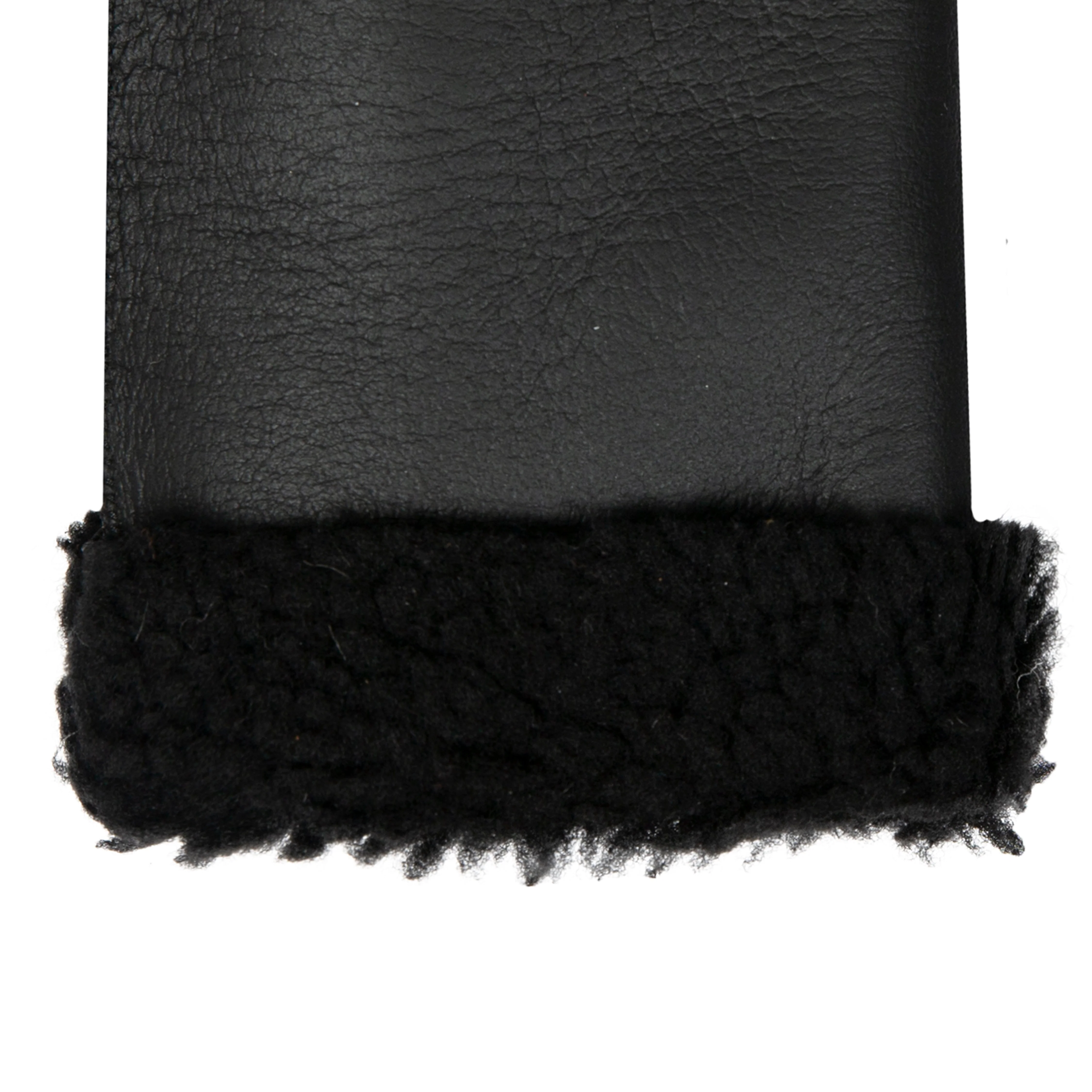 Women's Fingerless Sheepskin Mittens - Image 34