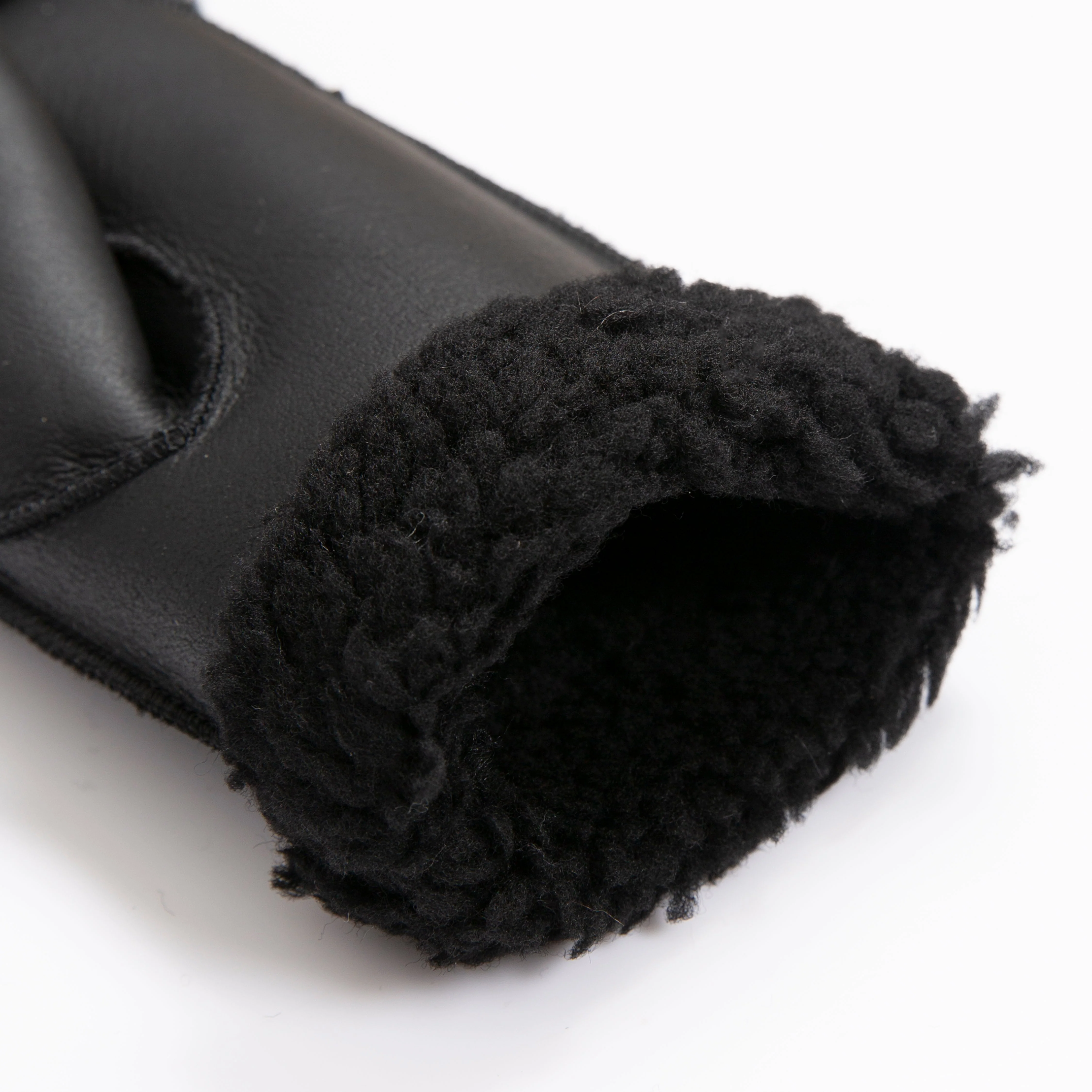 Women's Fingerless Sheepskin Mittens - Image 39