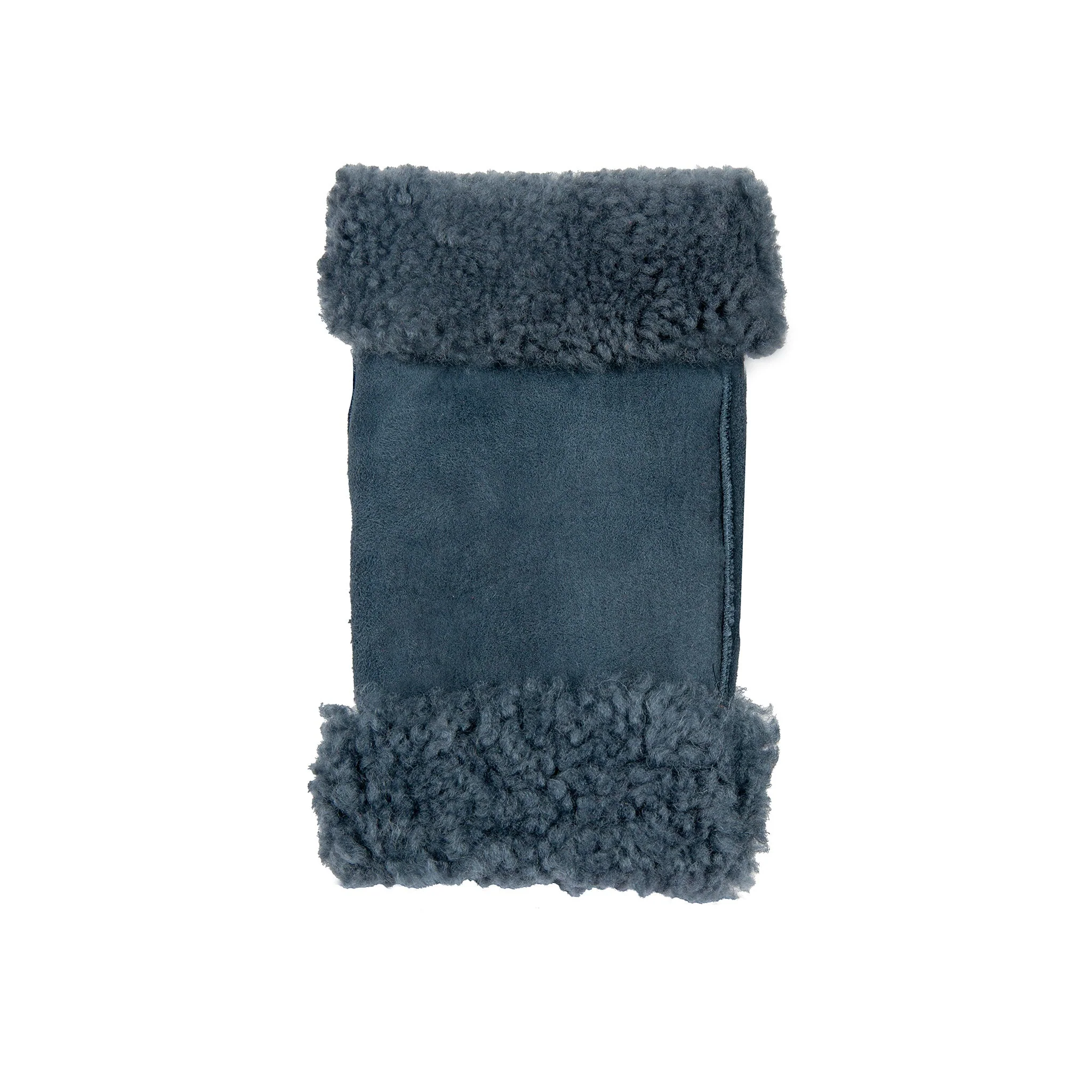 Women's Fingerless Sheepskin Mittens - Image 43