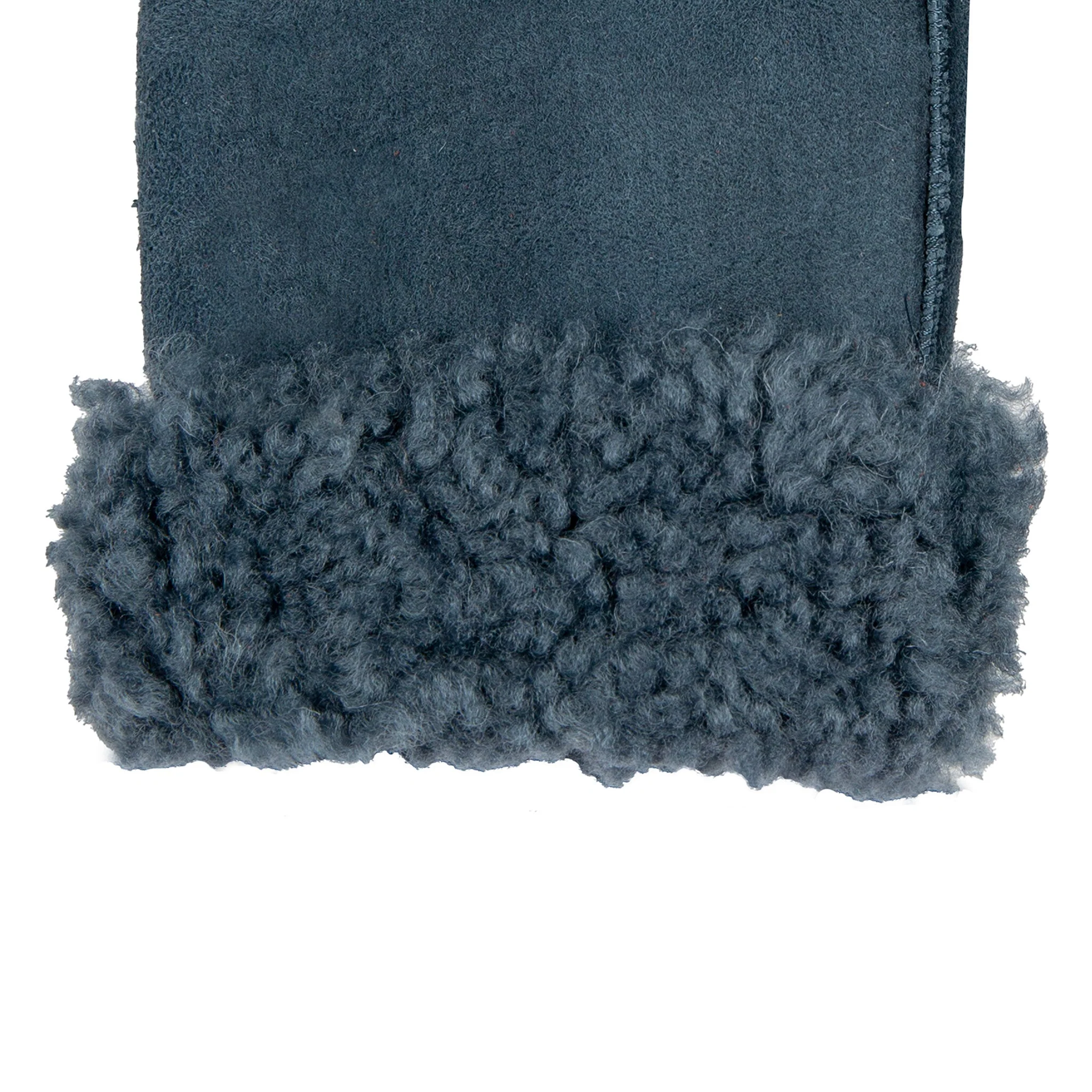 Women's Fingerless Sheepskin Mittens - Image 44