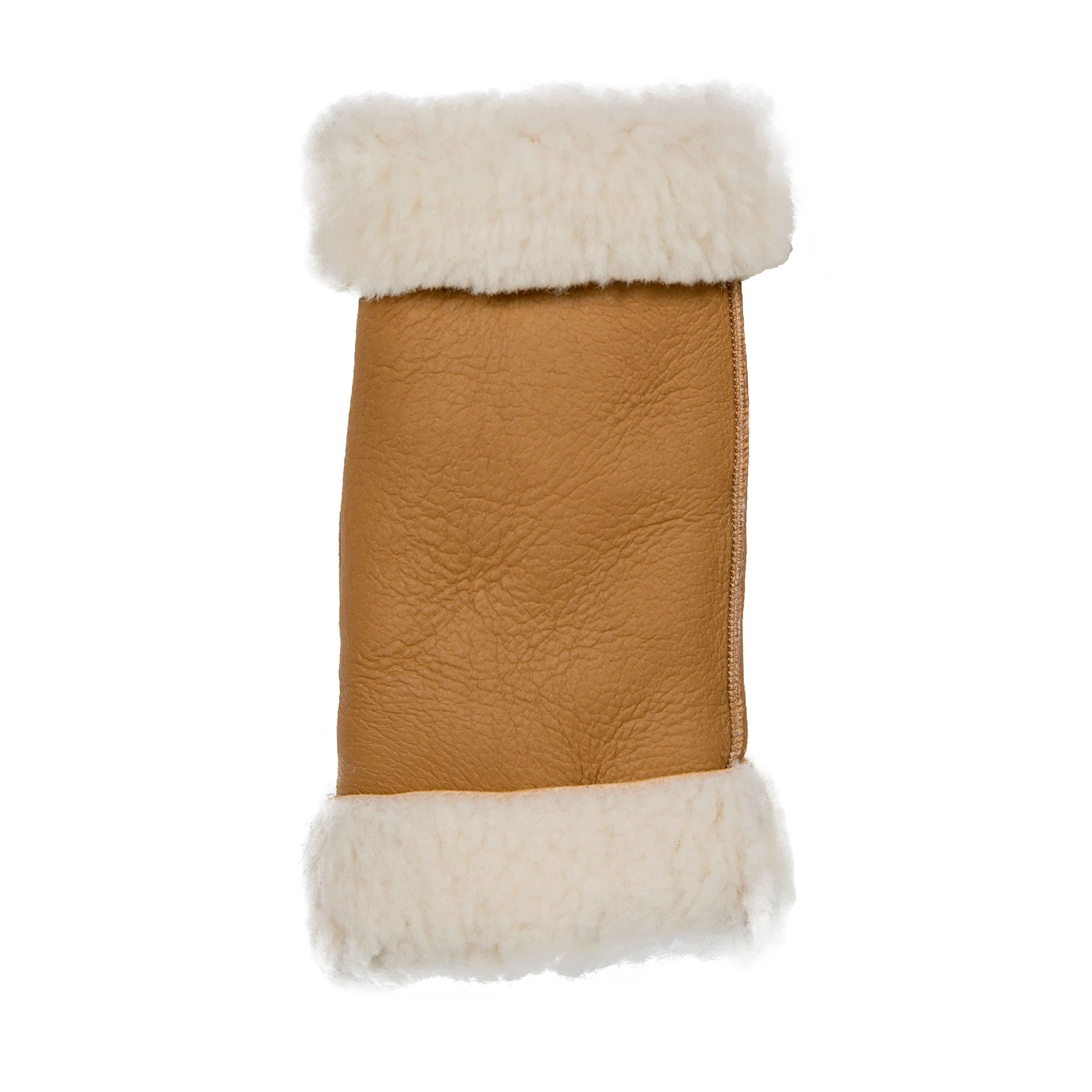 Women's Fingerless Sheepskin Mittens - Image 53