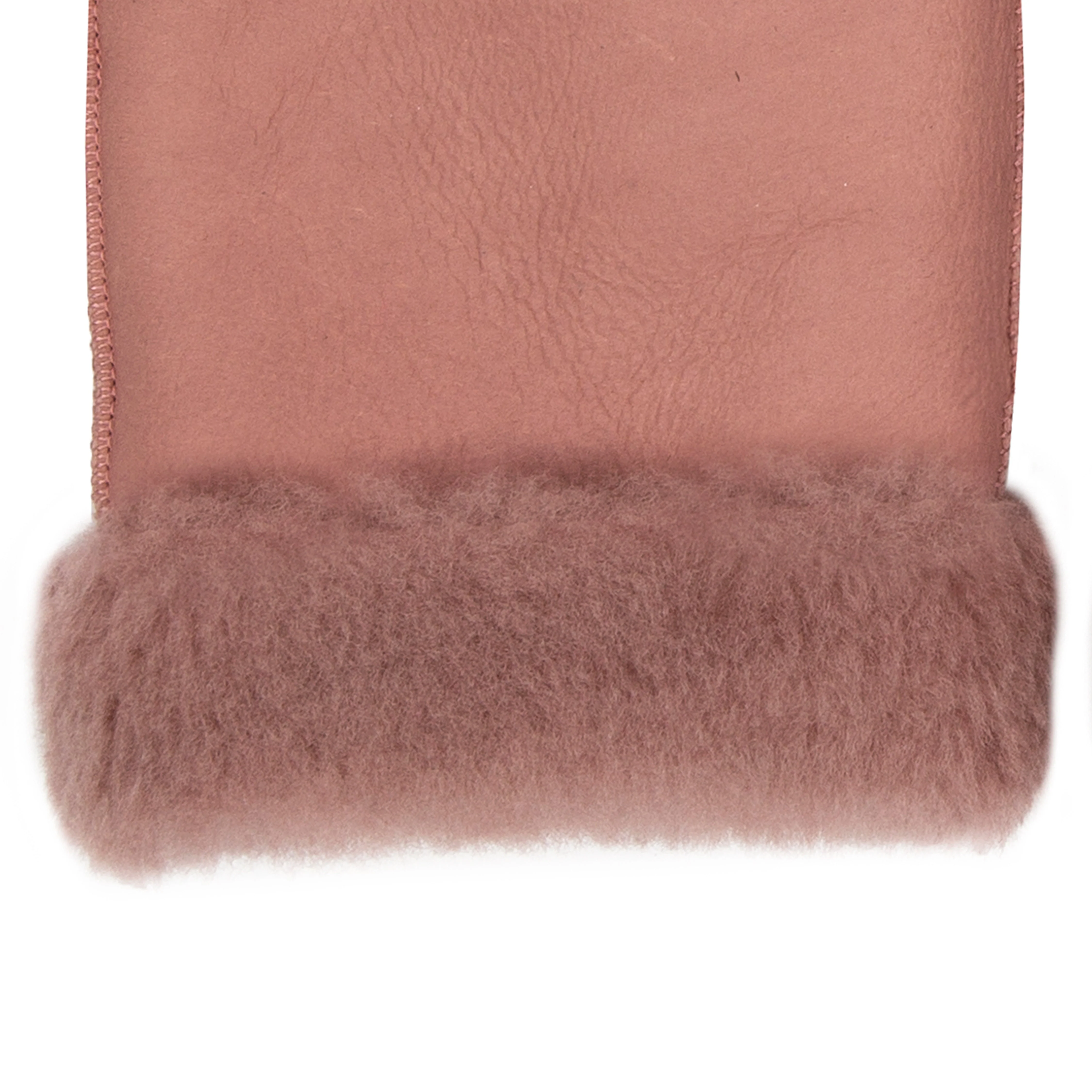 Women's Fingerless Sheepskin Mittens - Image 74