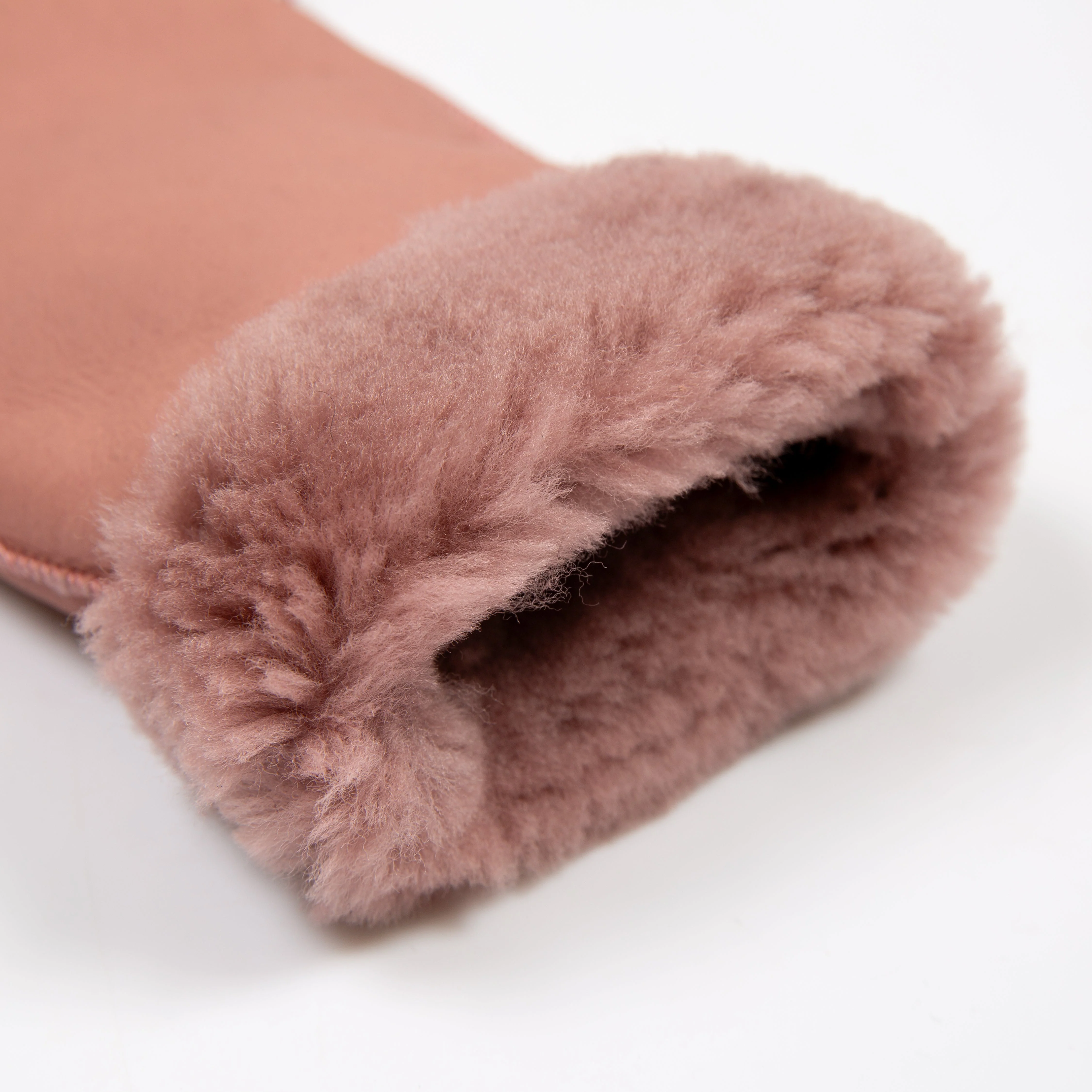 Women's Fingerless Sheepskin Mittens - Image 79