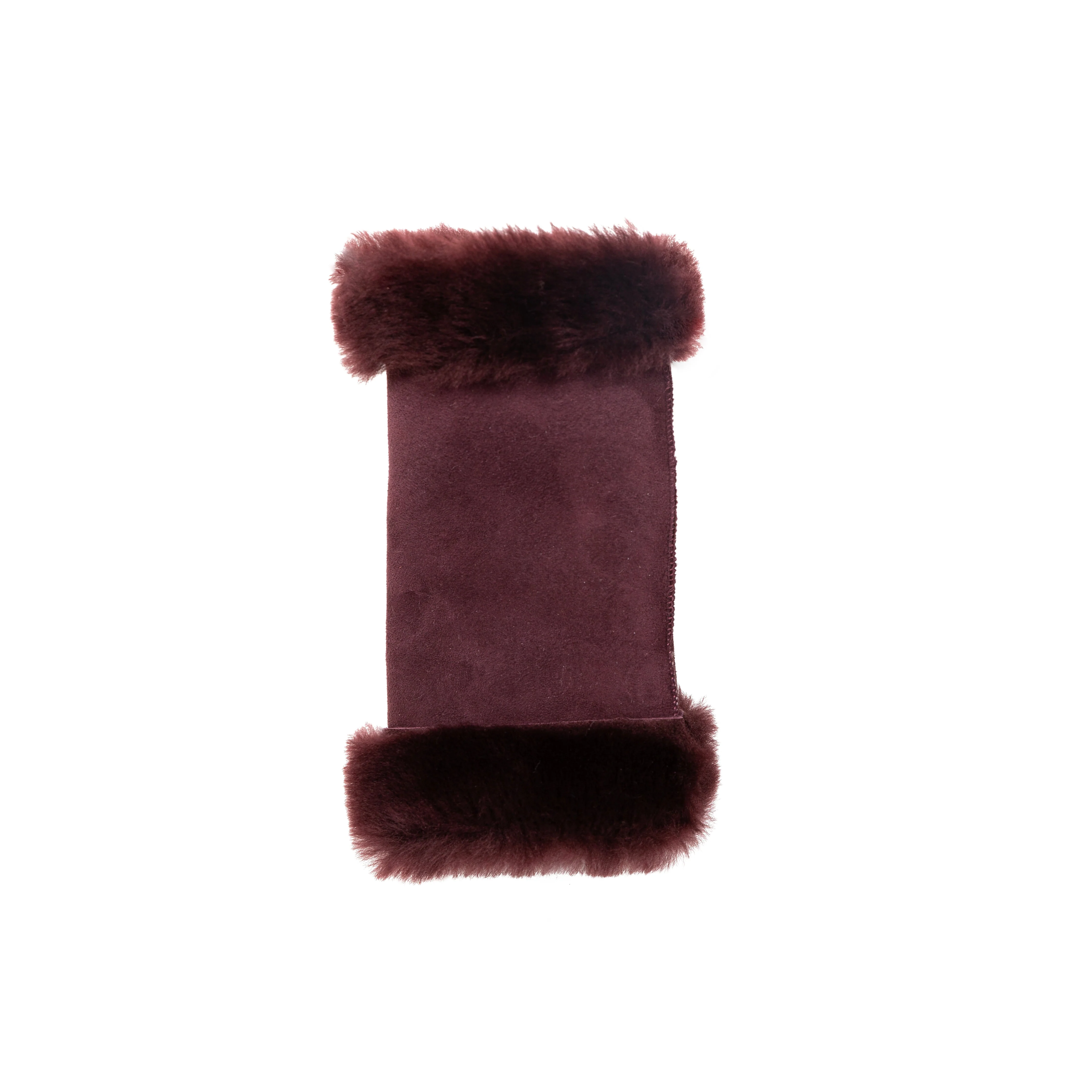 Women's Fingerless Sheepskin Mittens - Image 84