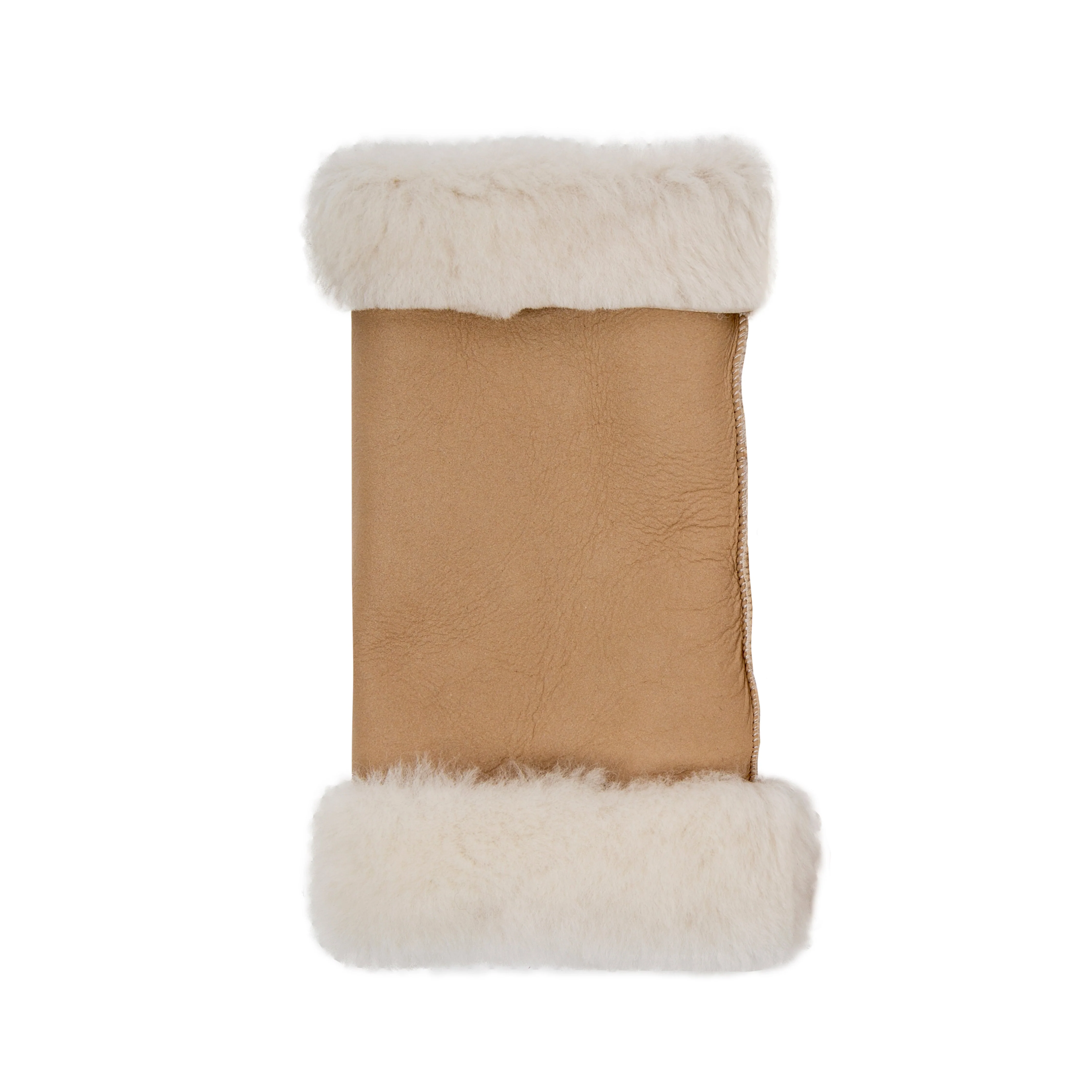 Women's Fingerless Sheepskin Mittens - Image 94