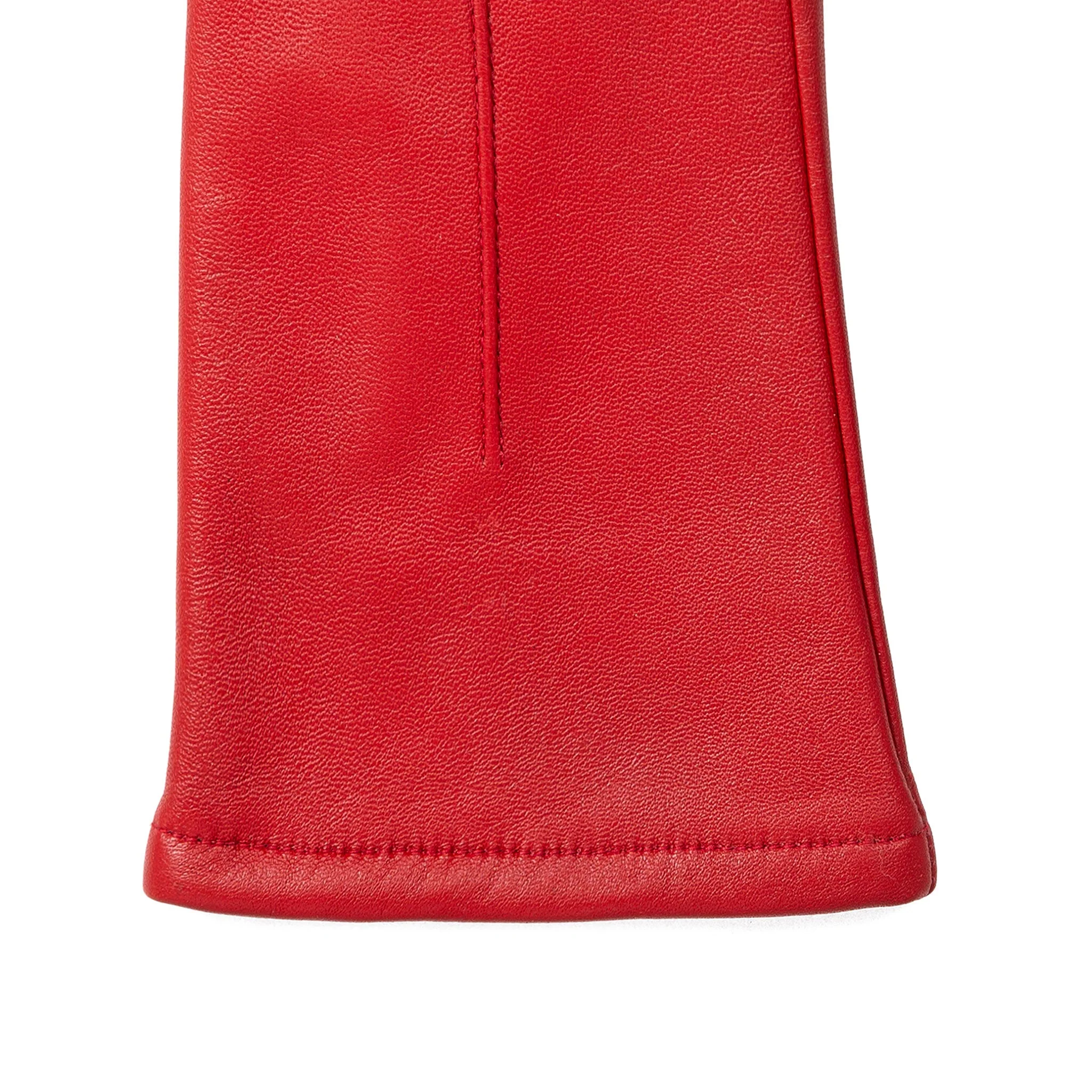 Women's Single-Point Lined Leather Gloves - Image 14
