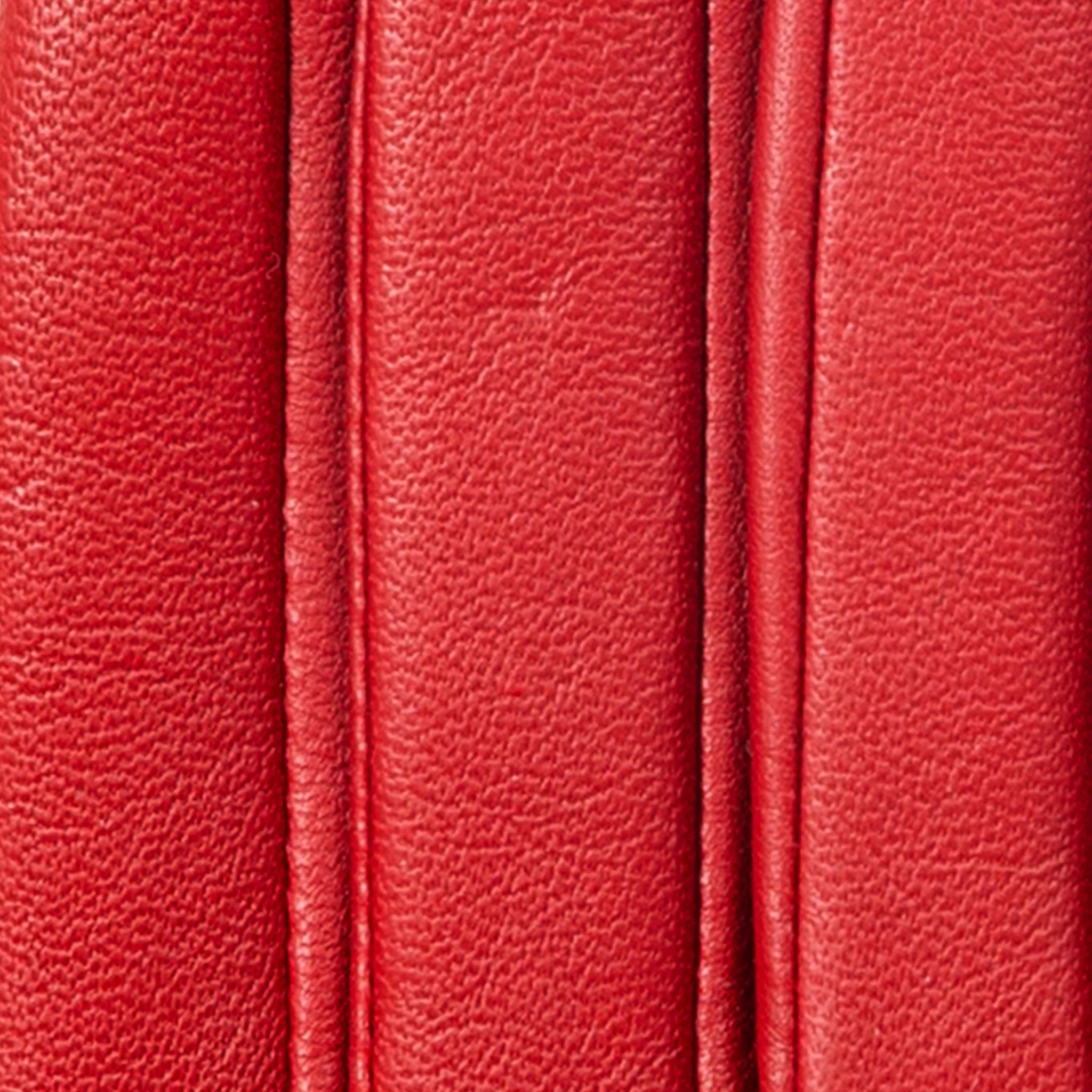Women's Single-Point Lined Leather Gloves - Image 17