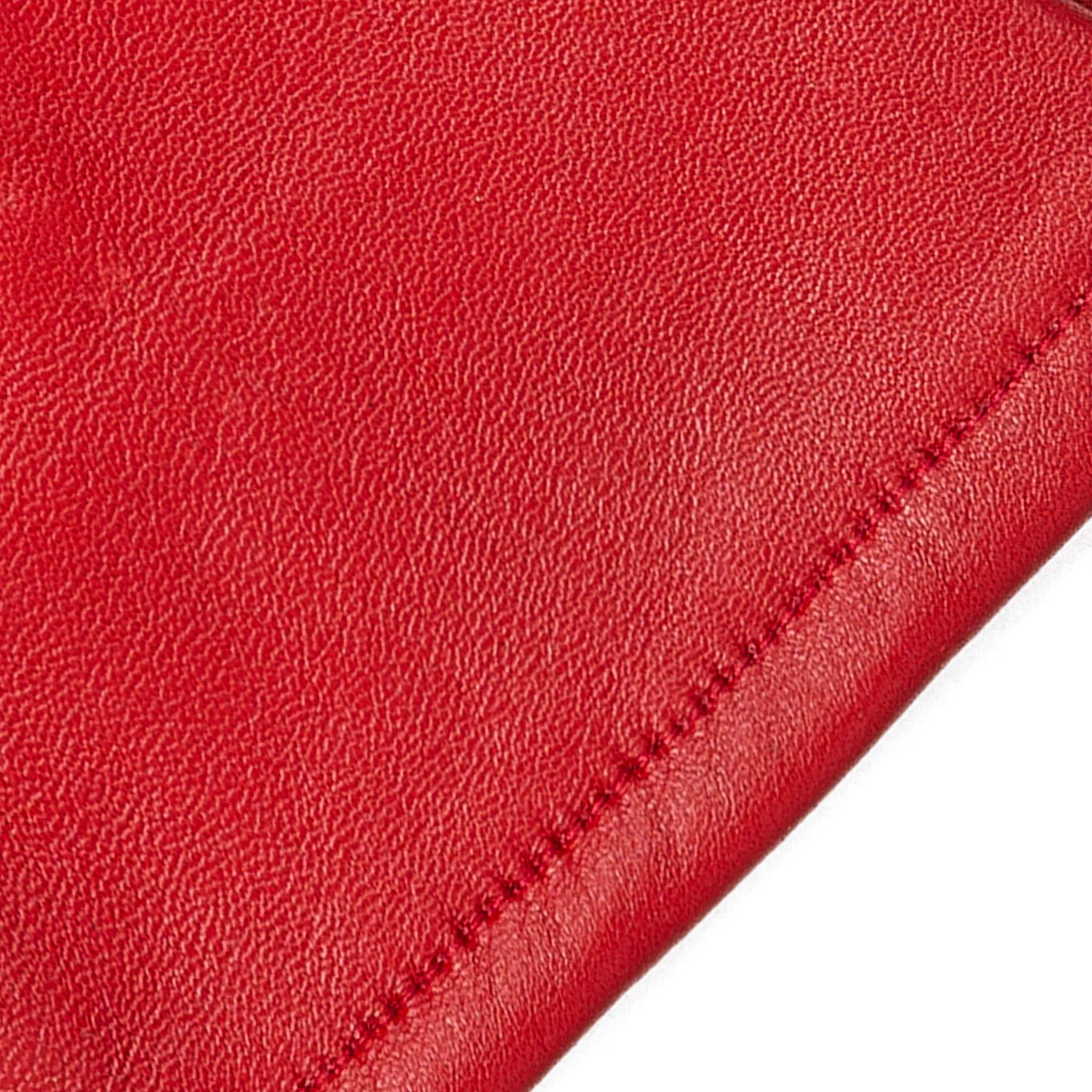 Women's Single-Point Lined Leather Gloves - Image 19