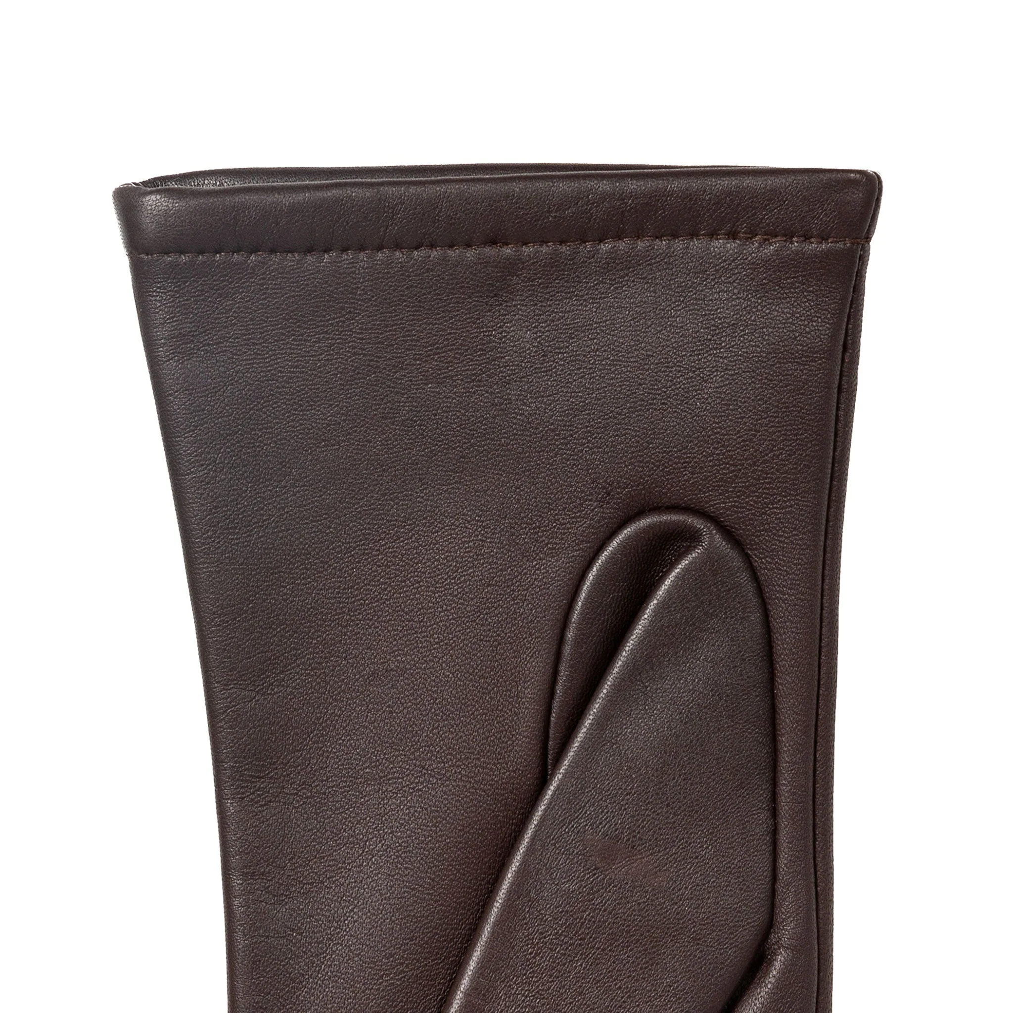 Women's Single-Point Lined Leather Gloves - Image 26