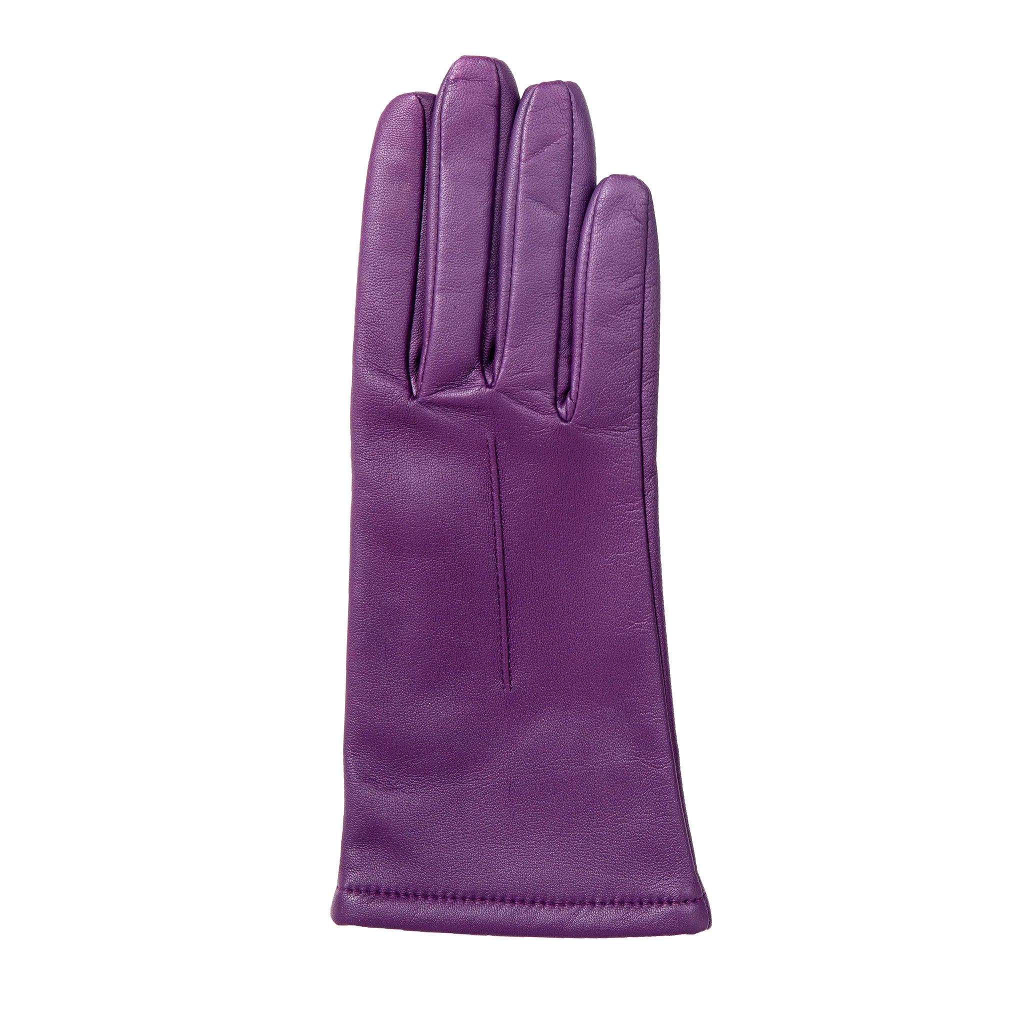 Women's Single-Point Lined Leather Gloves - Image 32