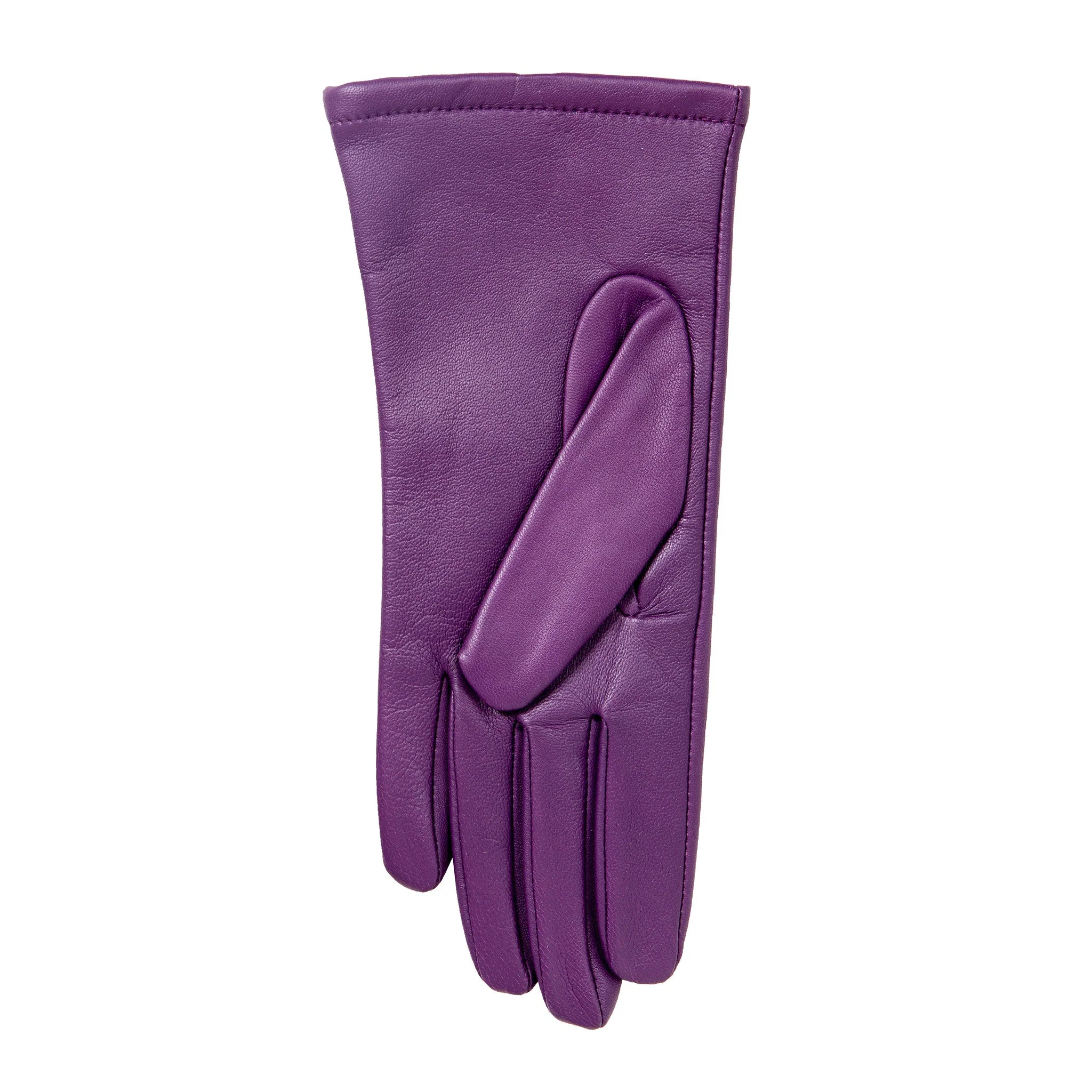 Women's Single-Point Lined Leather Gloves - Image 34
