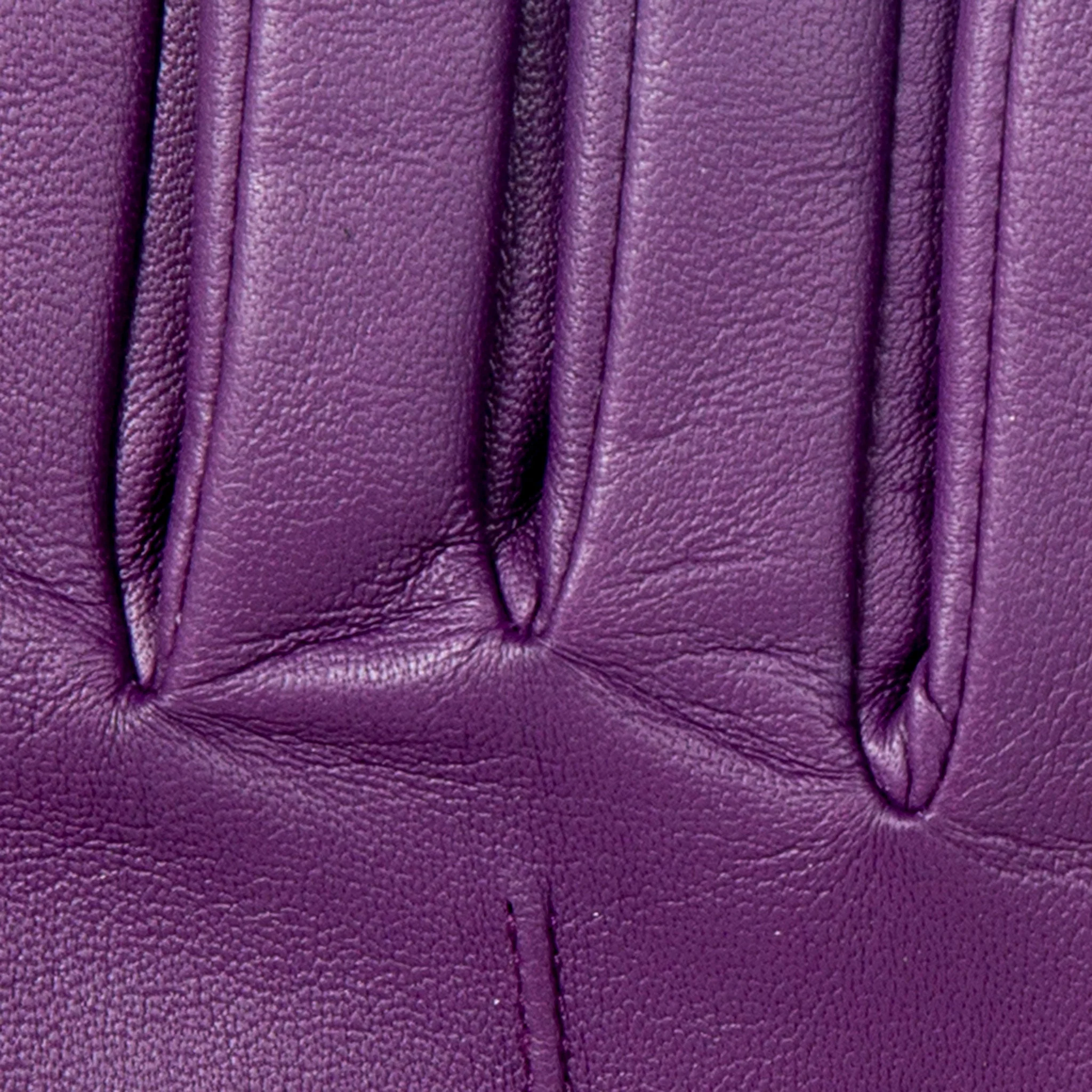 Women's Single-Point Lined Leather Gloves - Image 36