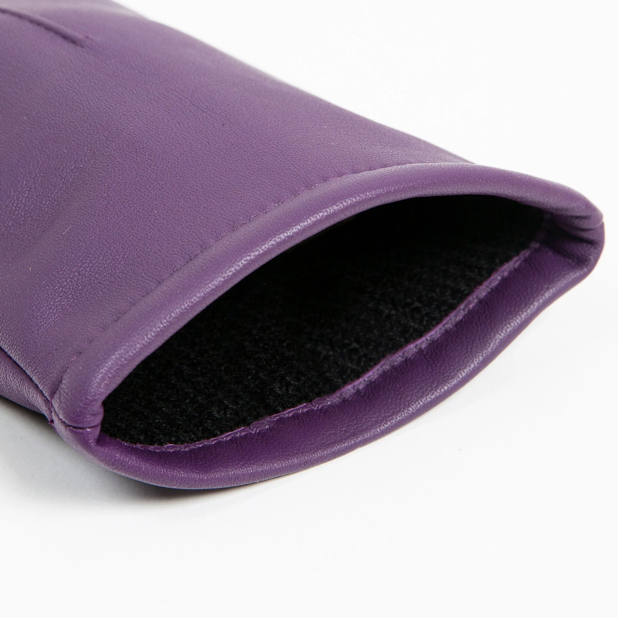 Women's Single-Point Lined Leather Gloves - Image 38