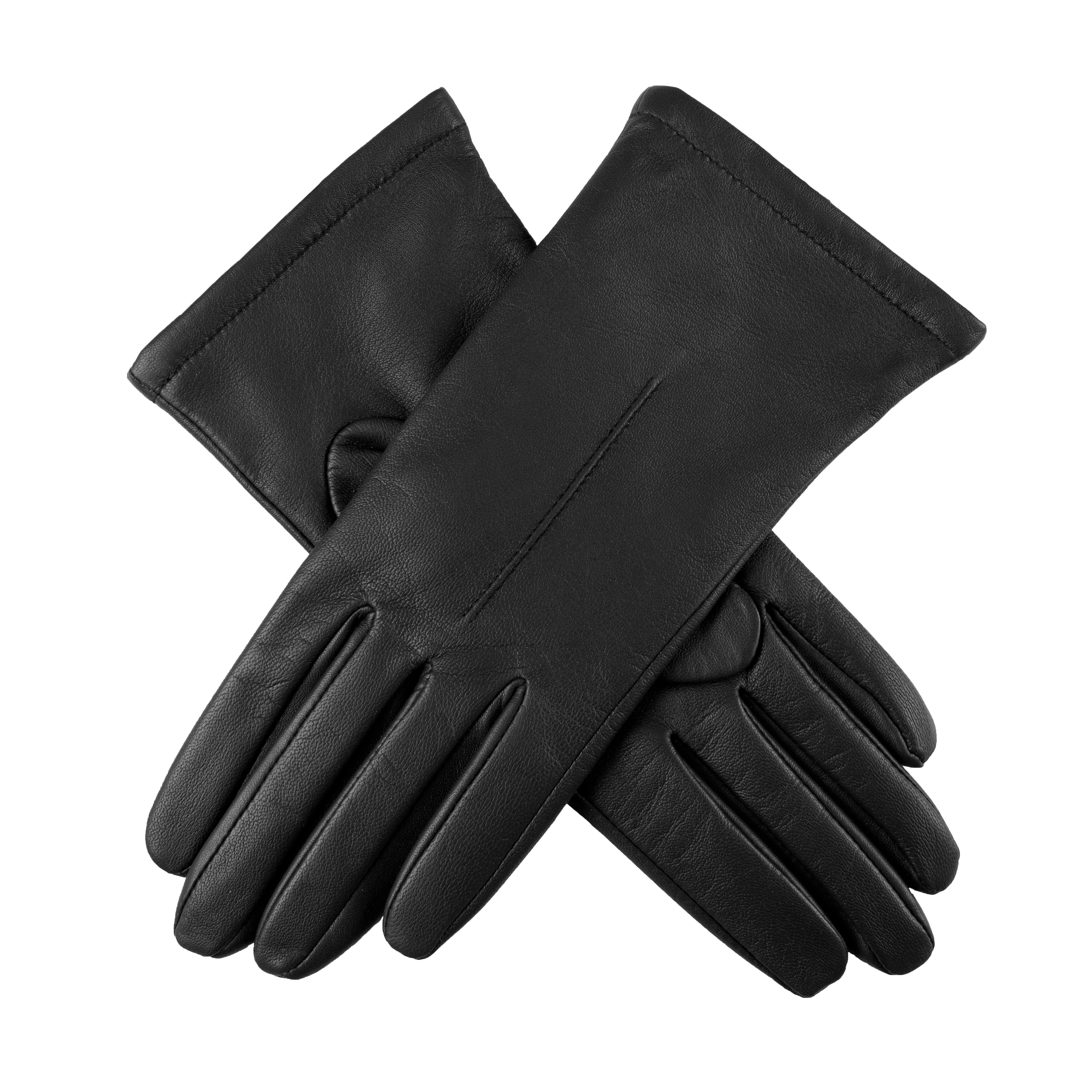 Women's Single-Point Lined Leather Gloves - Image 40