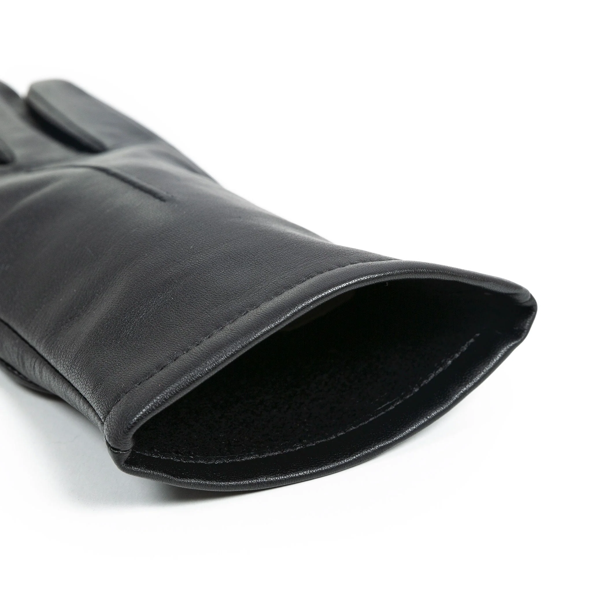 Women's Single-Point Lined Leather Gloves - Image 48