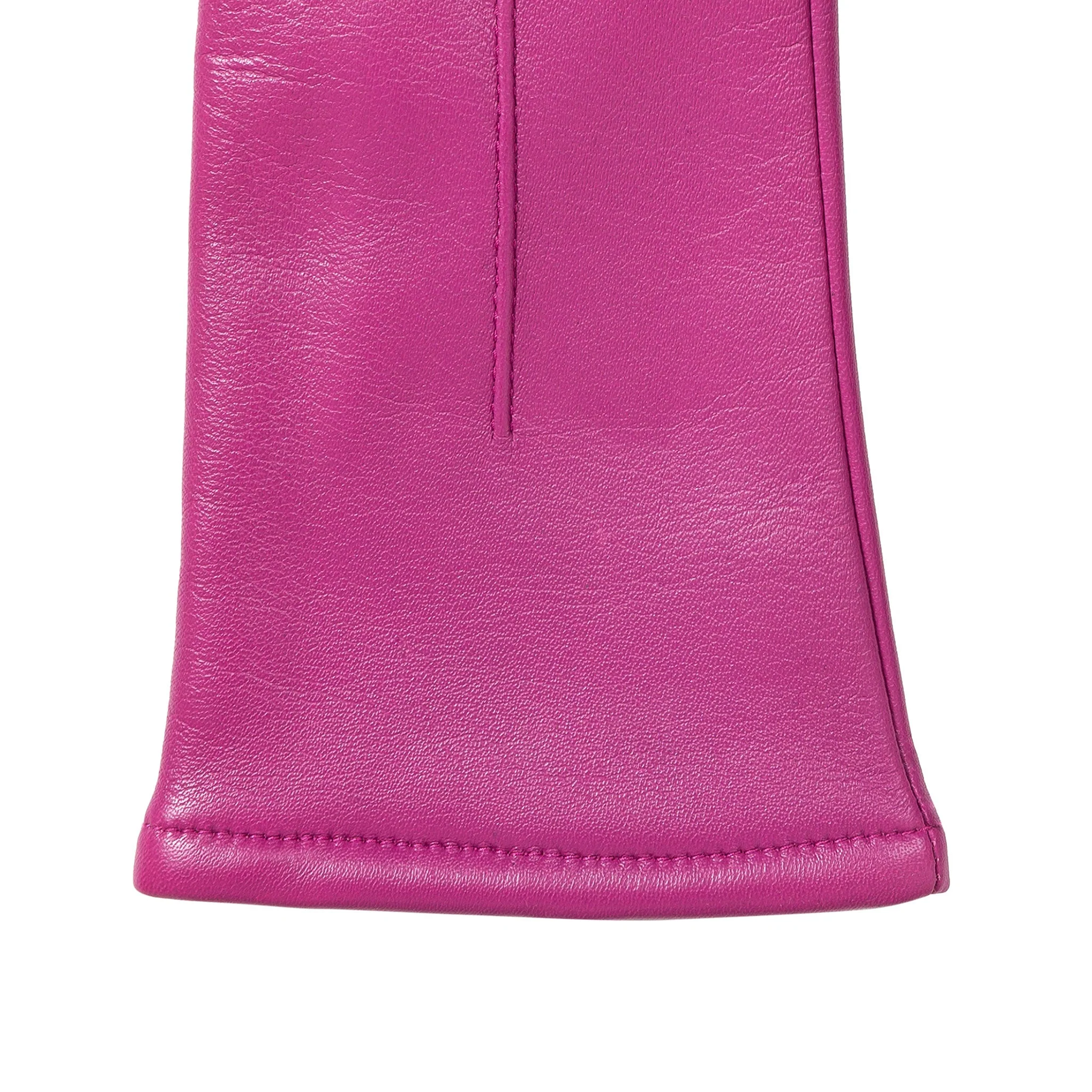Women's Single-Point Lined Leather Gloves - Image 5
