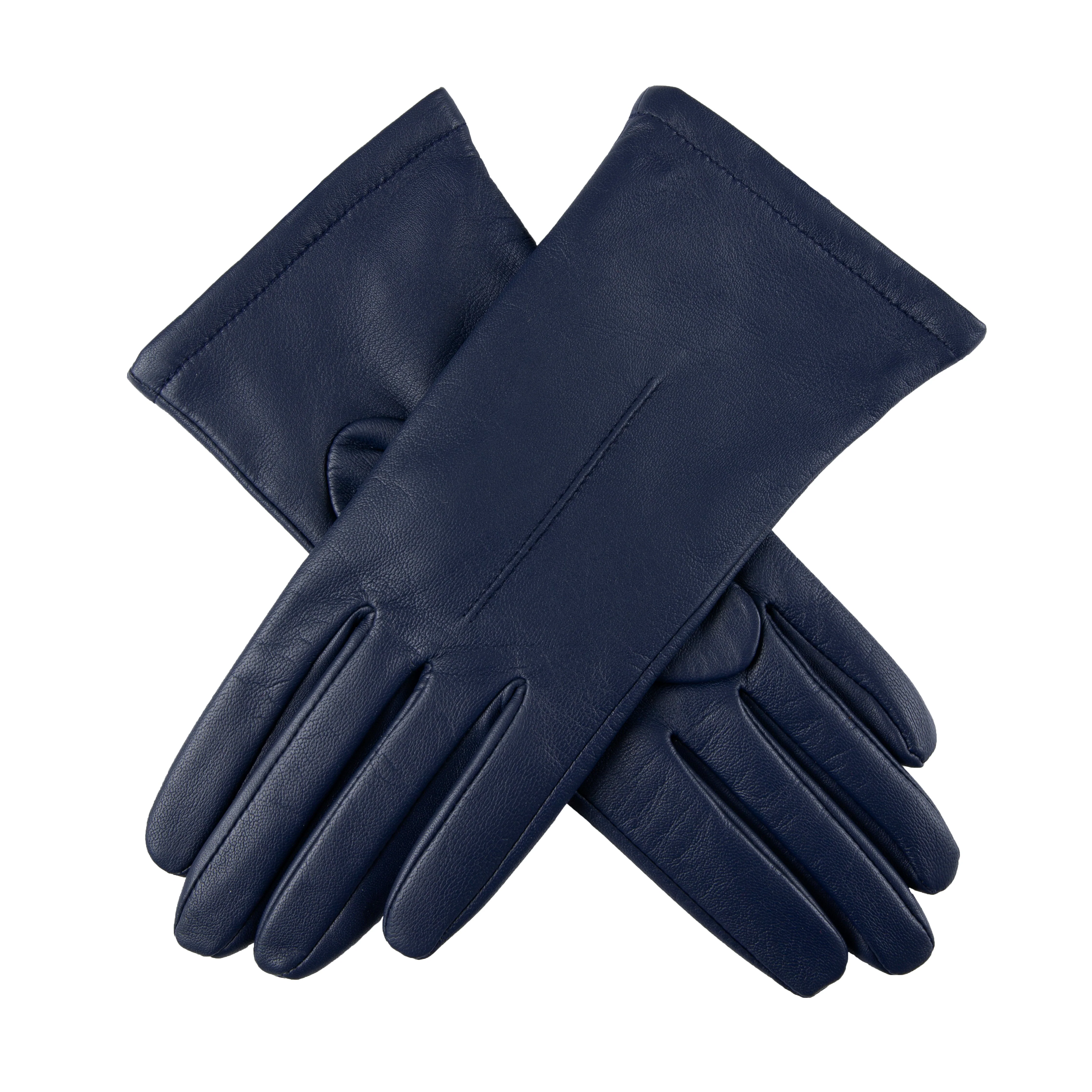 Women's Single-Point Lined Leather Gloves - Image 50