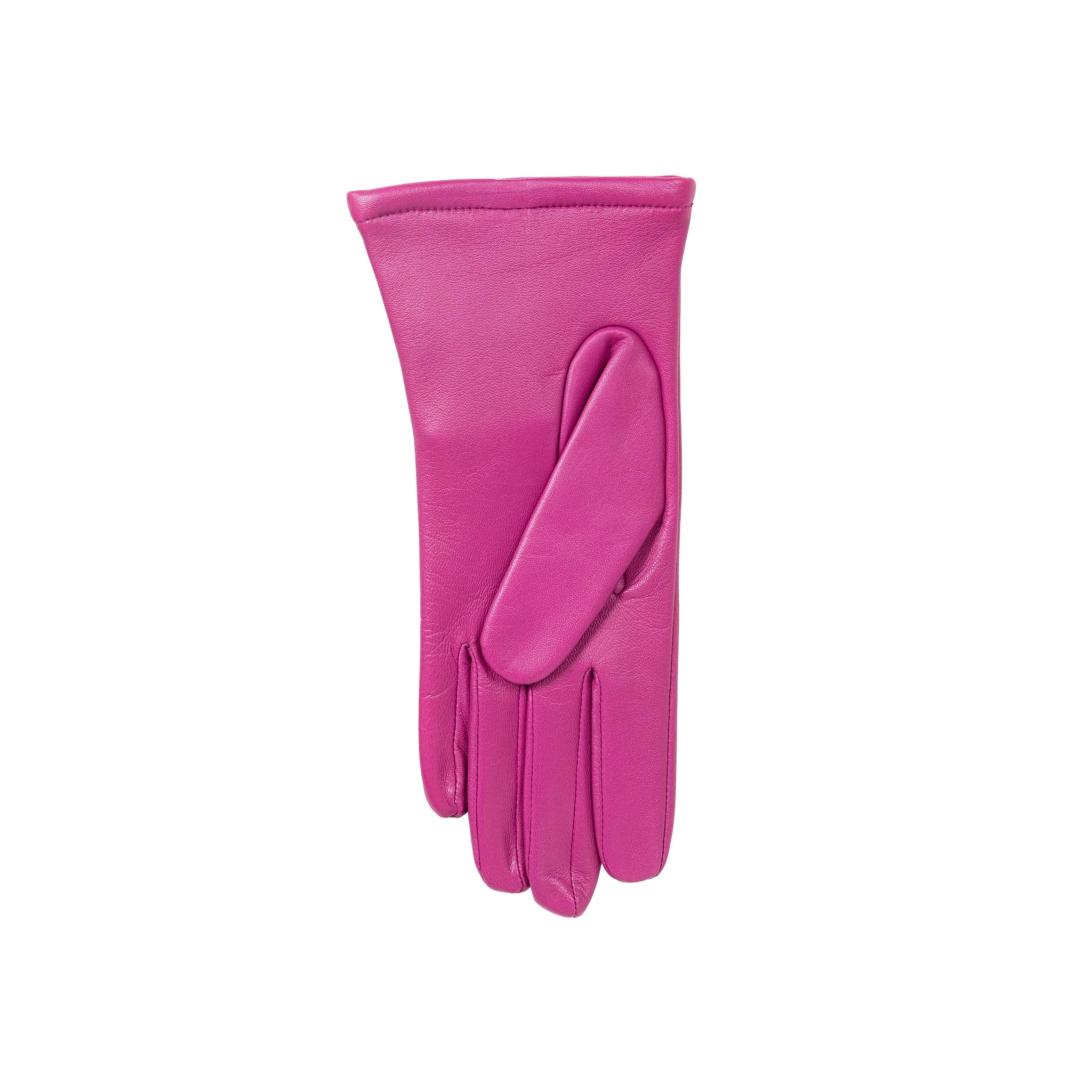 Women's Single-Point Lined Leather Gloves - Image 6