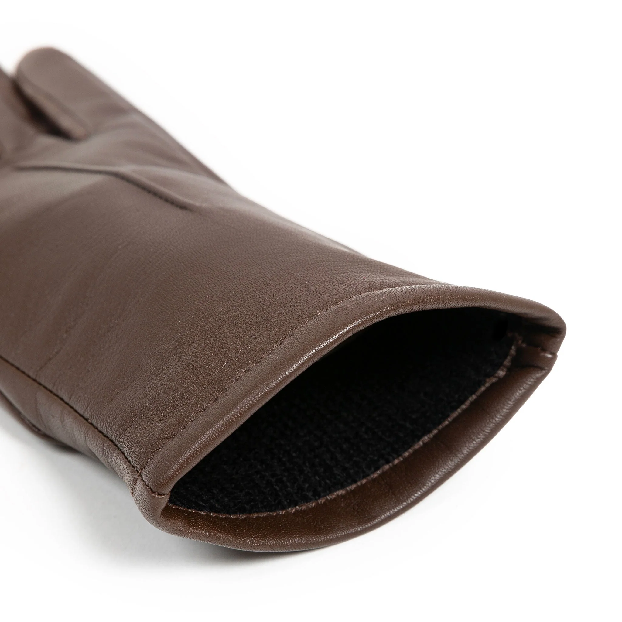Women's Single-Point Lined Leather Gloves - Image 68
