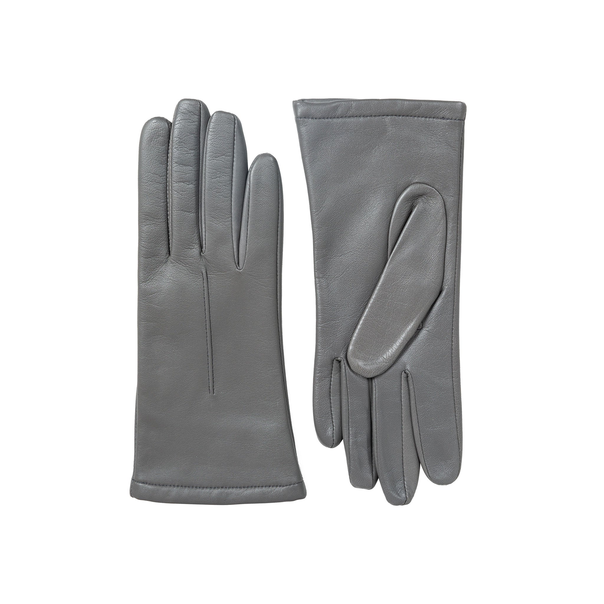 Women's Single-Point Lined Leather Gloves - Image 71