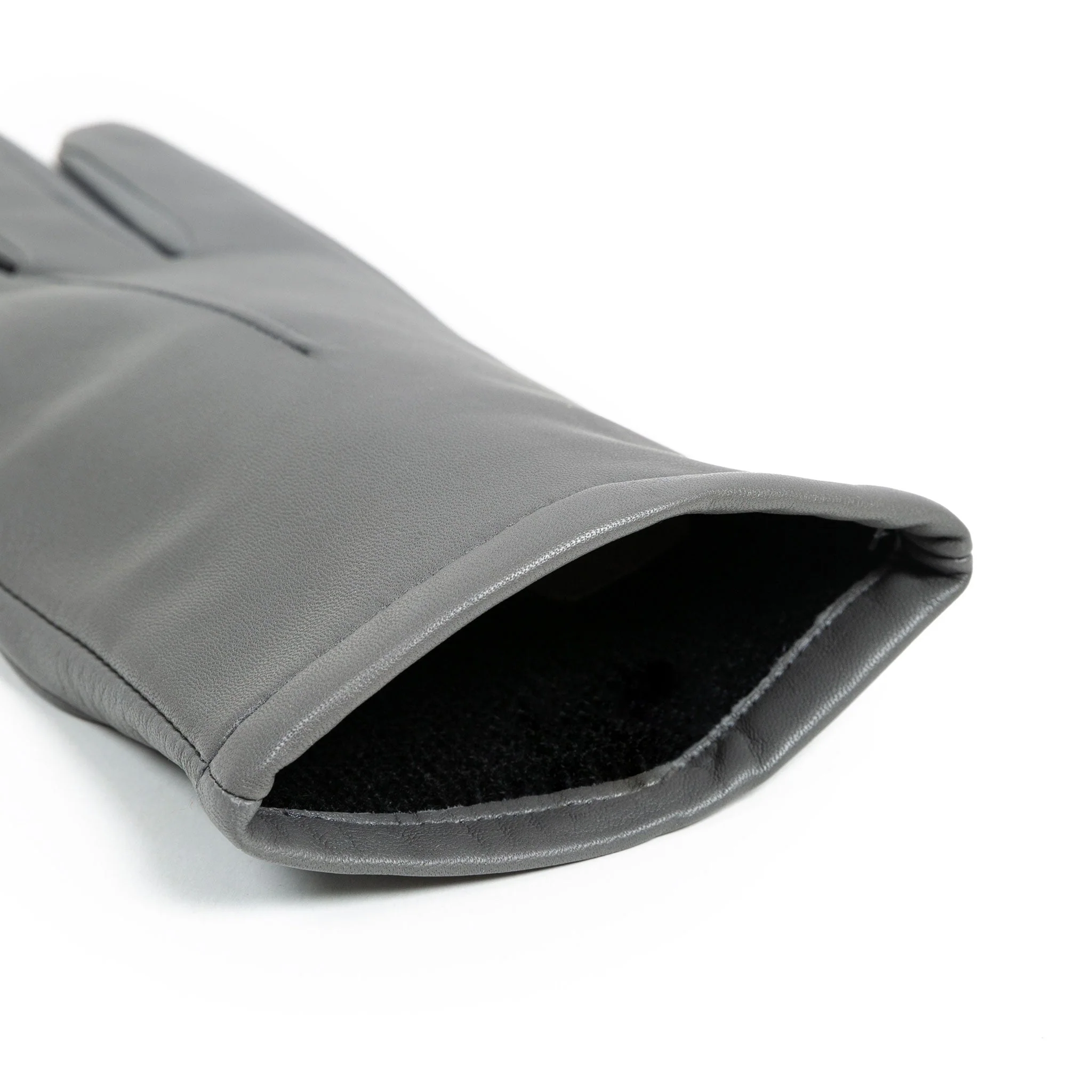 Women's Single-Point Lined Leather Gloves - Image 78