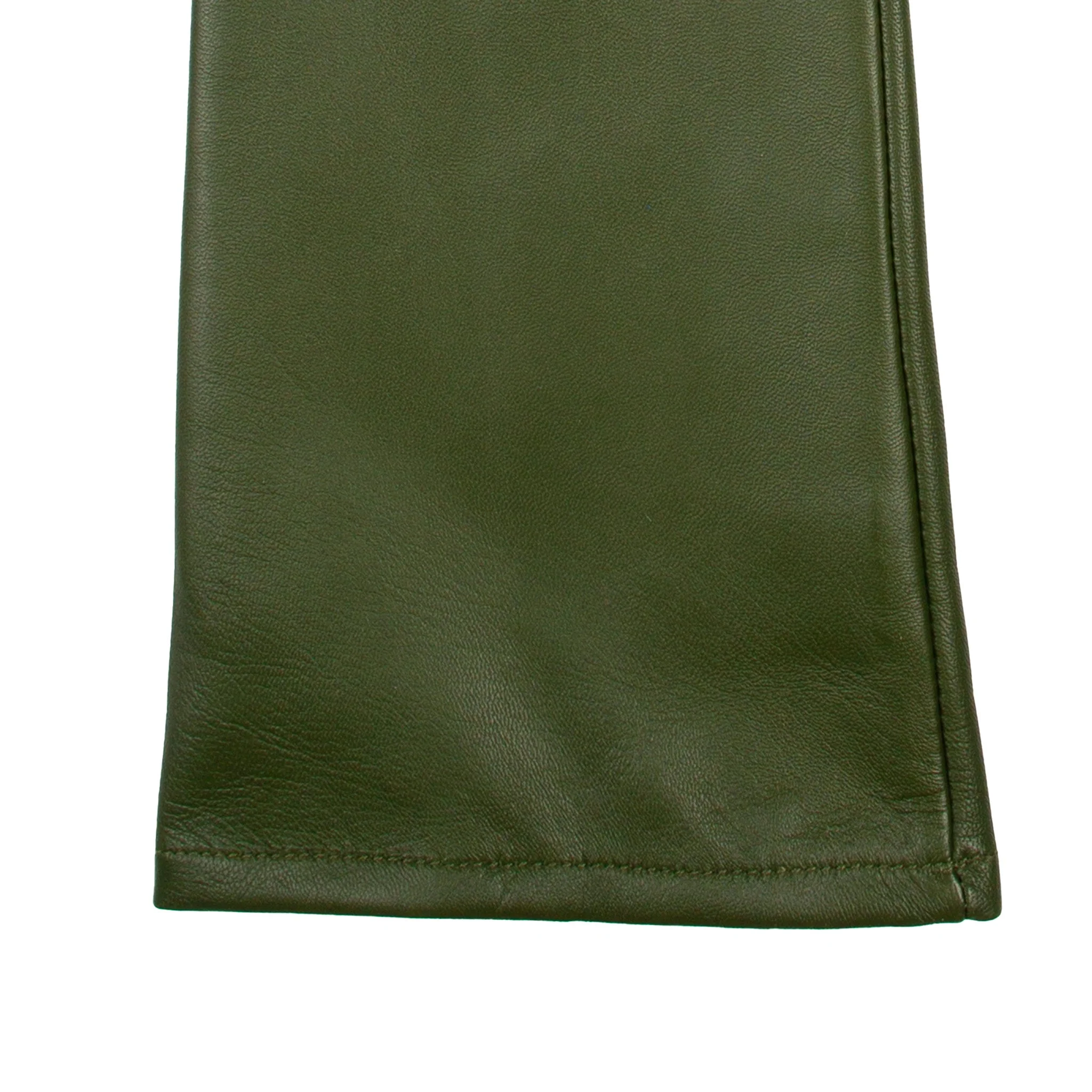 Women's Single-Point Long Above-Elbow Lined Leather Gloves - Image 104