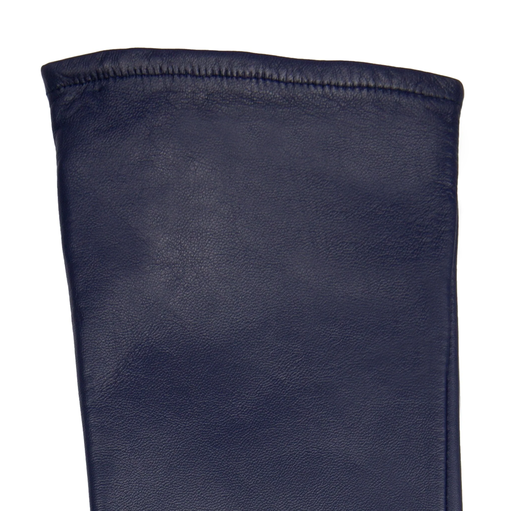 Women's Single-Point Long Above-Elbow Lined Leather Gloves - Image 61