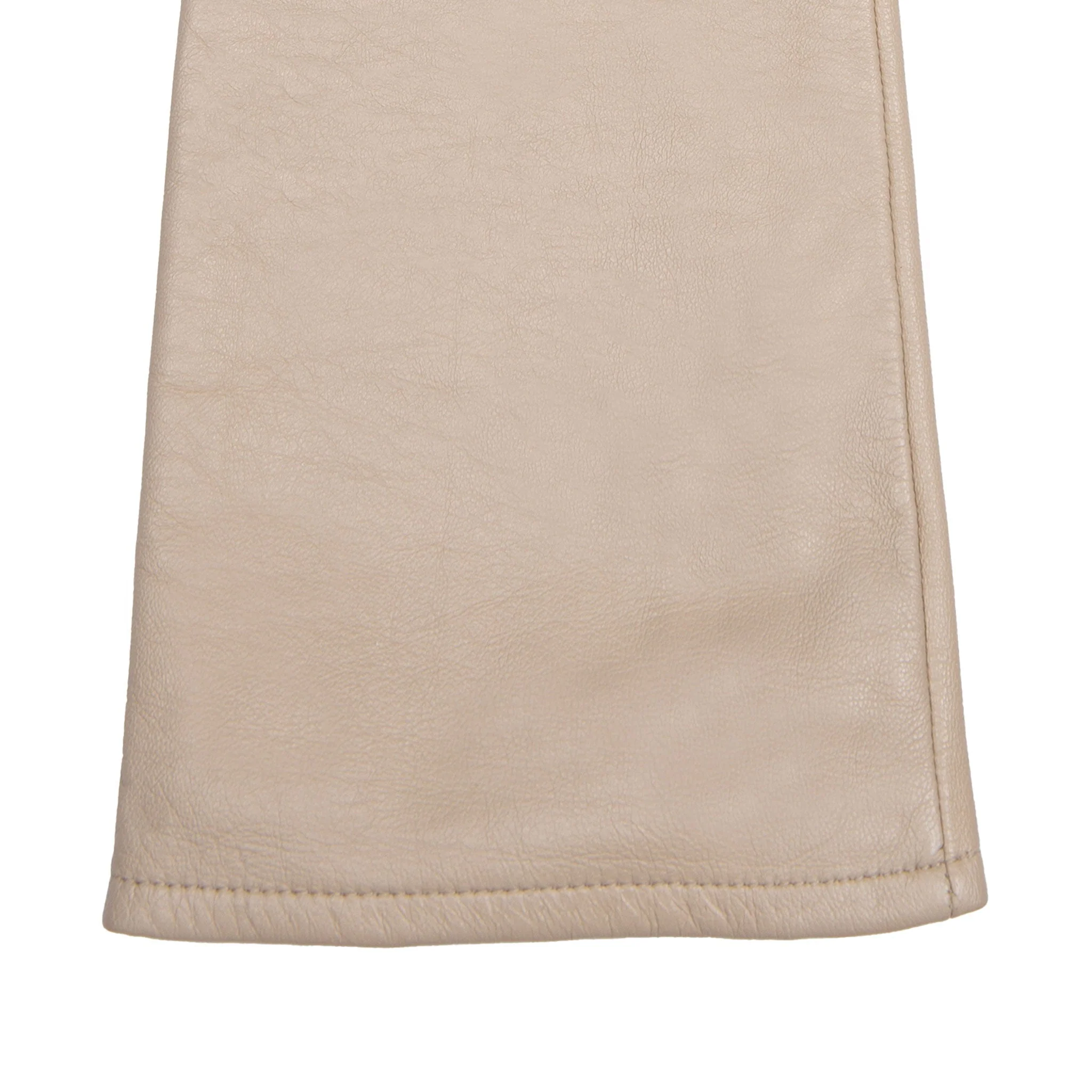 Women's Single-Point Long Above-Elbow Lined Leather Gloves - Image 70