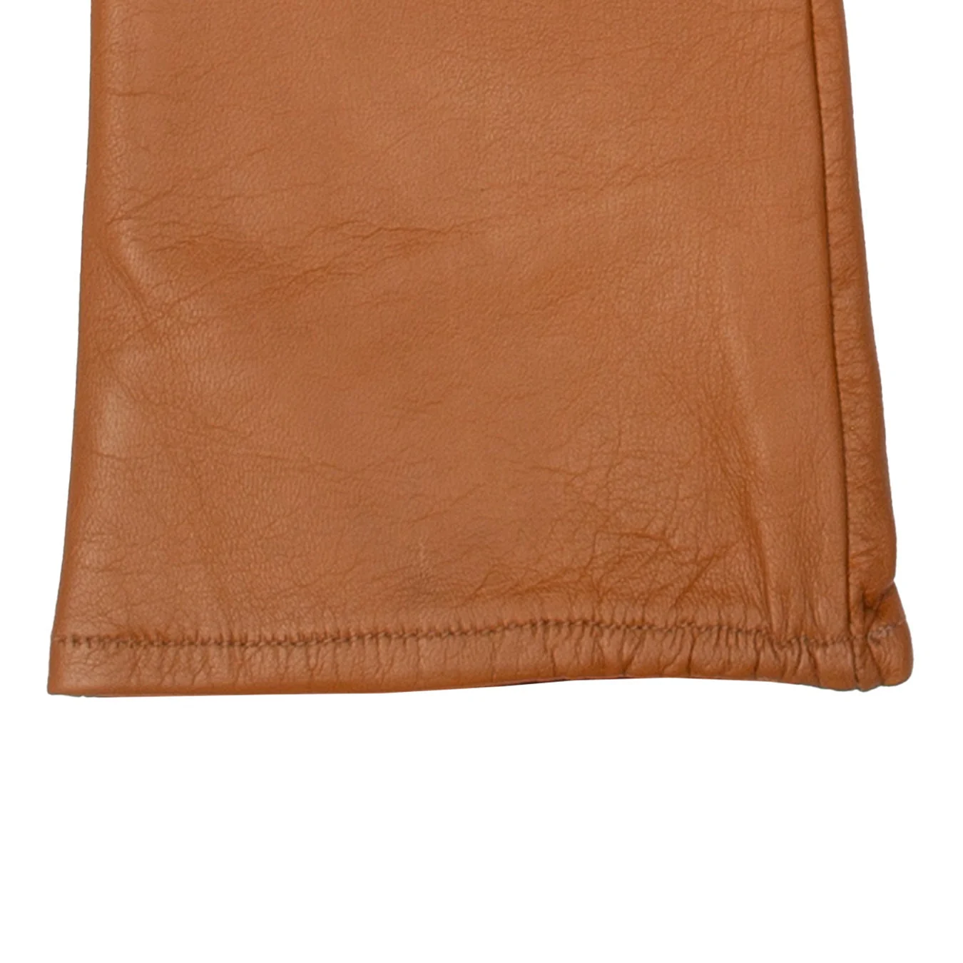 Women's Single-Point Long Above-Elbow Lined Leather Gloves - Image 94