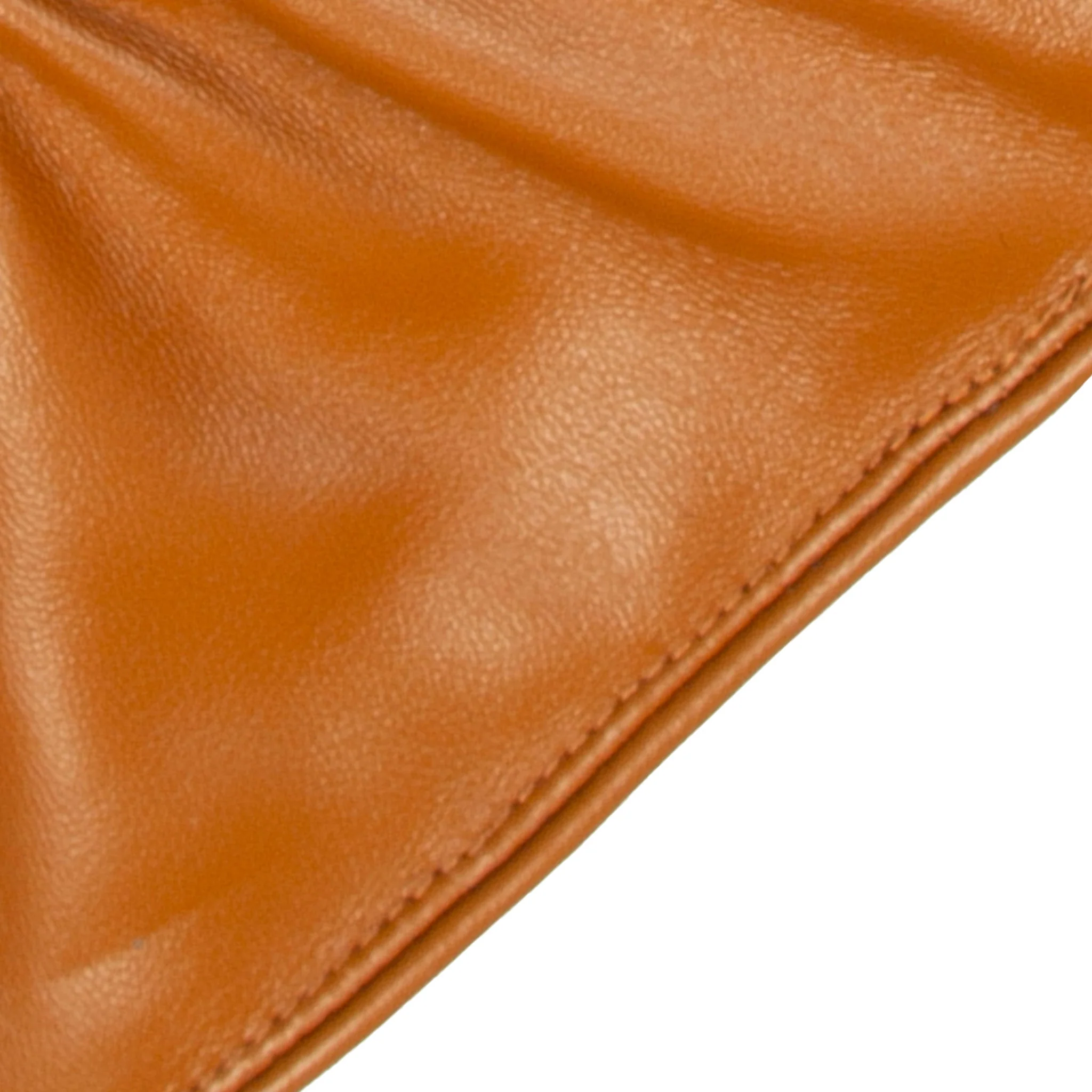 Women's Touchscreen Water-Resistant Faux Fur-Lined Leather Gloves with Buttons - Image 11