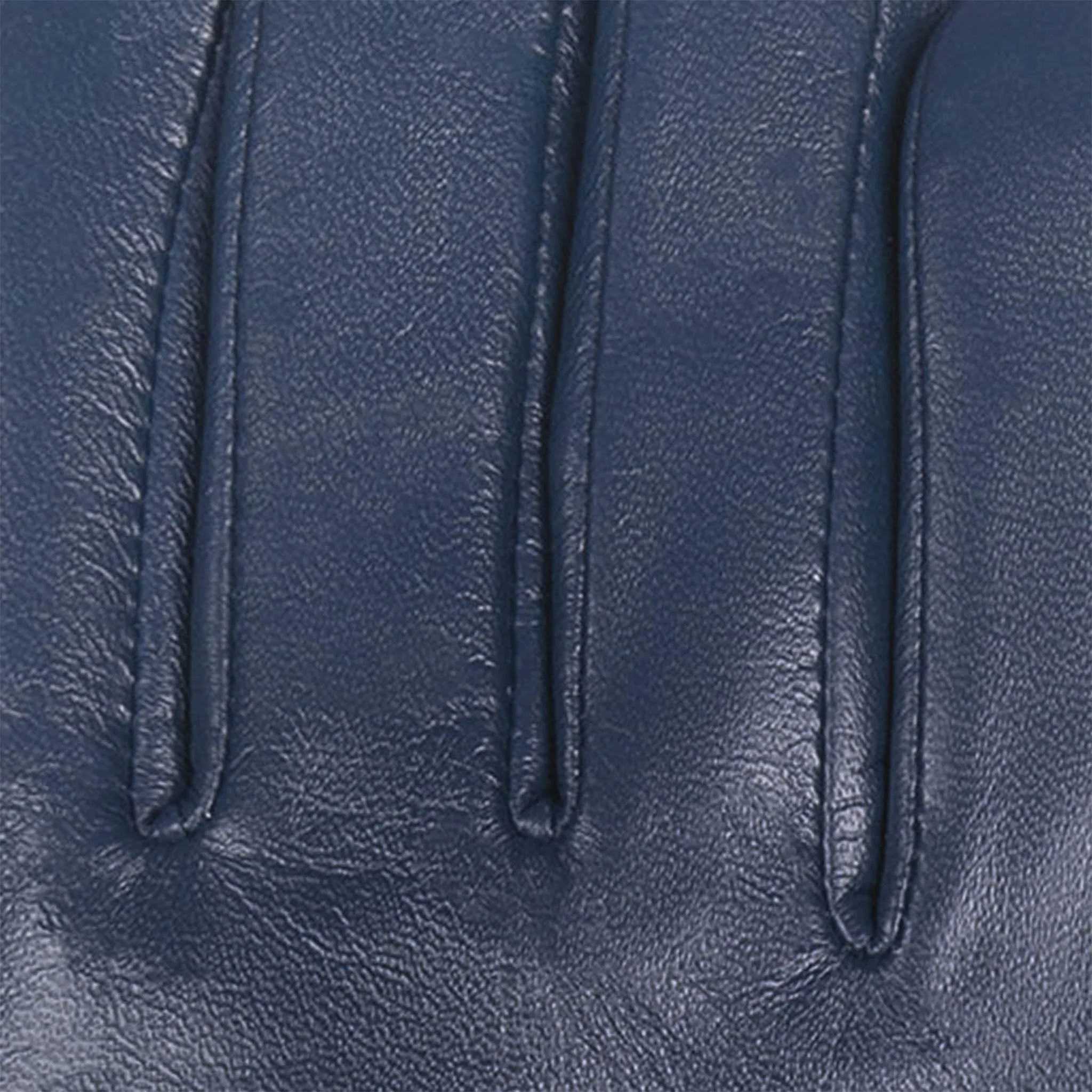 Women's Touchscreen Water-Resistant Faux Fur-Lined Leather Gloves with Buttons - Image 57