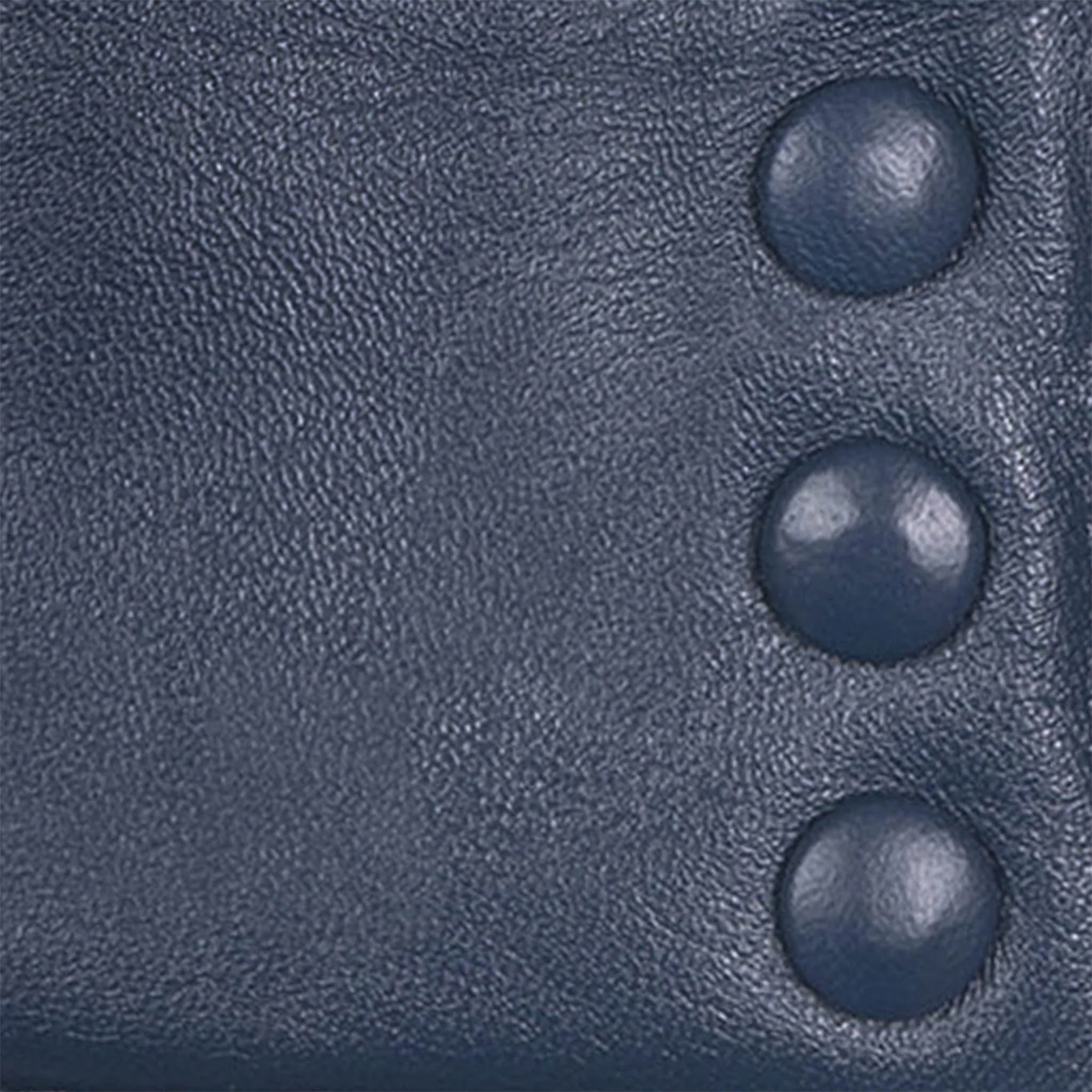 Women's Touchscreen Water-Resistant Faux Fur-Lined Leather Gloves with Buttons - Image 58