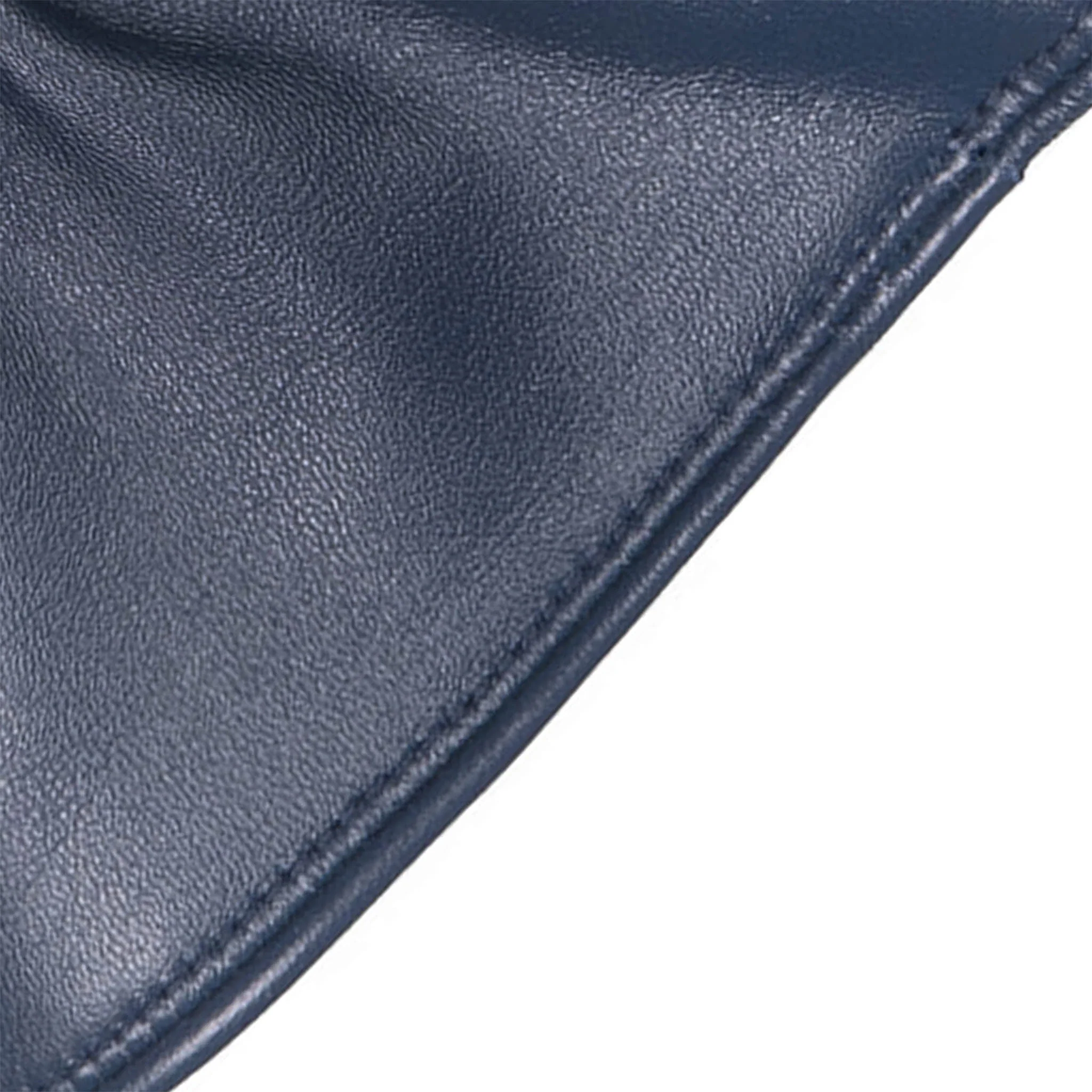 Women's Touchscreen Water-Resistant Faux Fur-Lined Leather Gloves with Buttons - Image 60