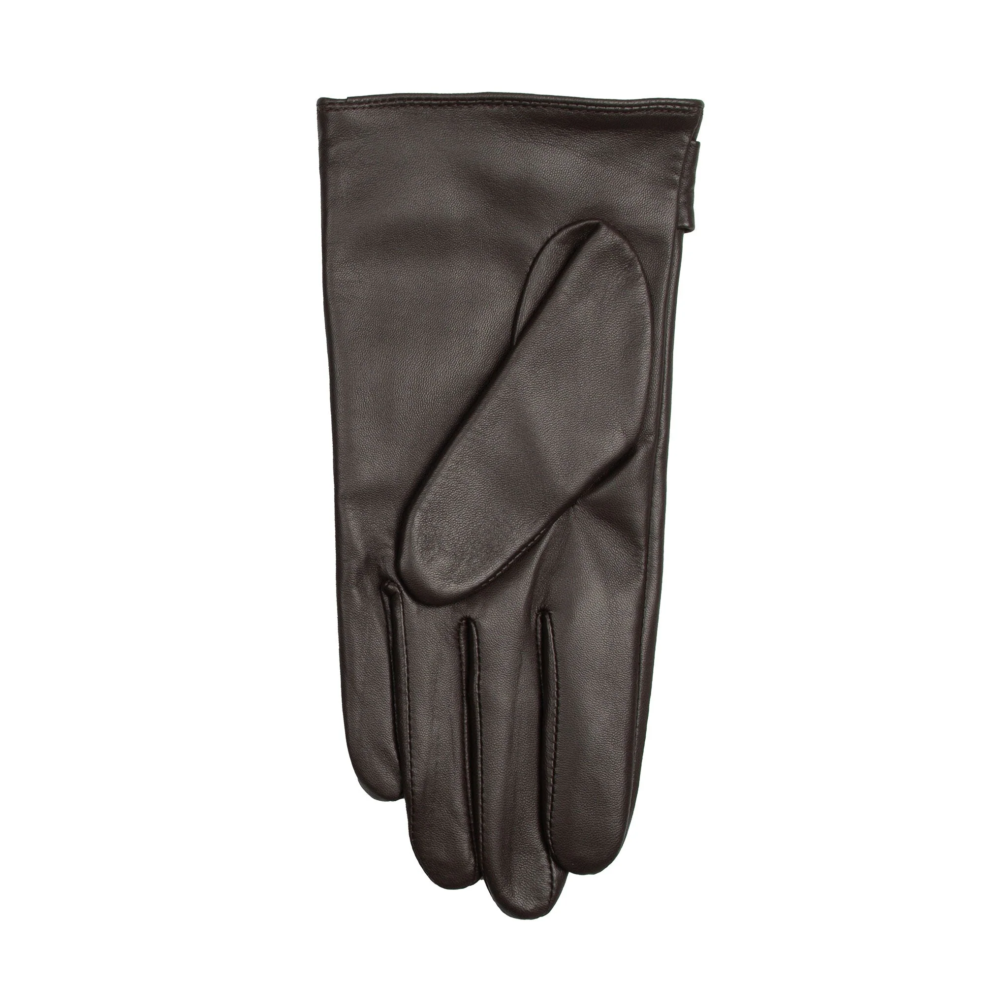 Women's Touchscreen Water-Resistant Lined Leather Gloves with Bow - Image 31