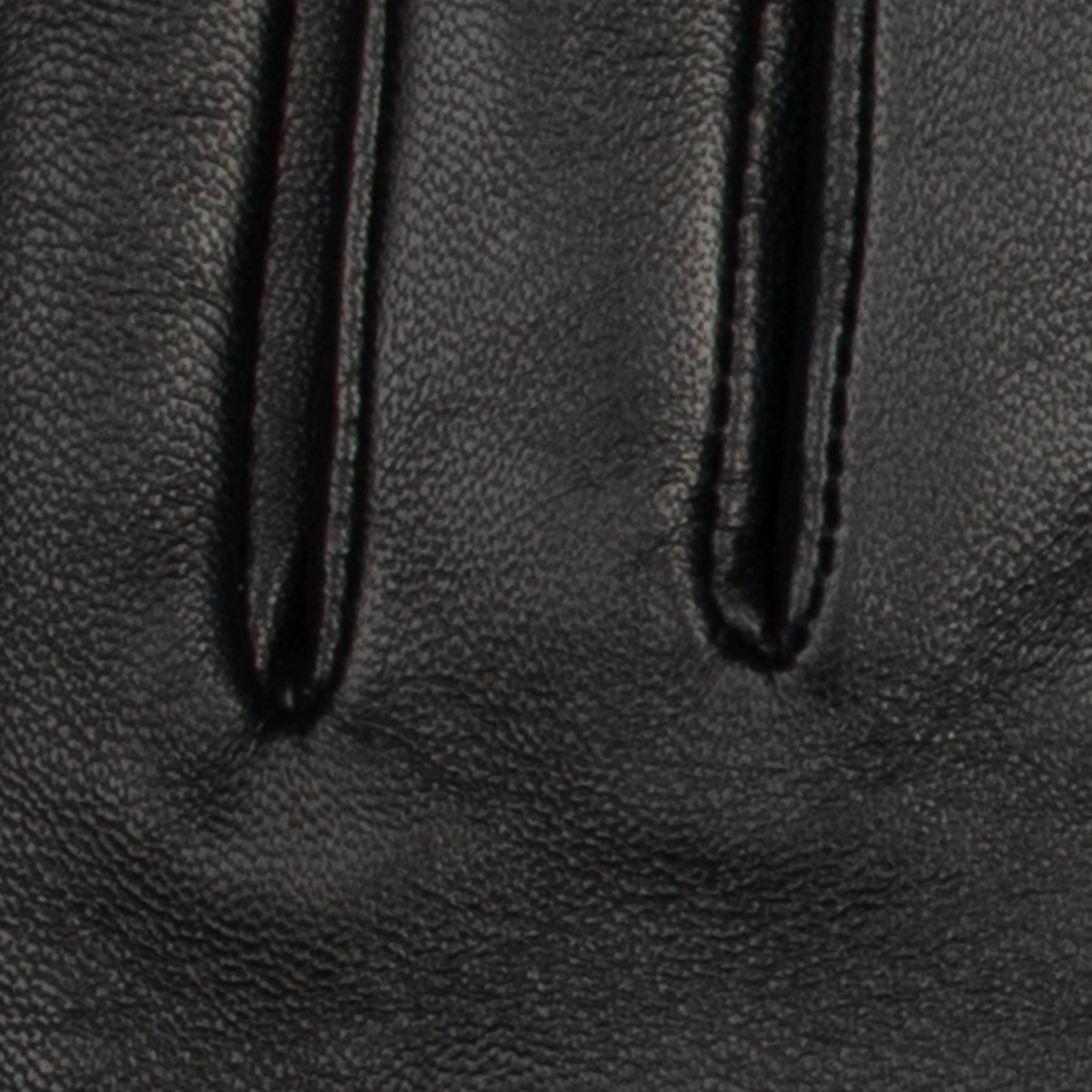 Women's Touchscreen Water-Resistant Lined Leather Gloves with Bow - Image 9
