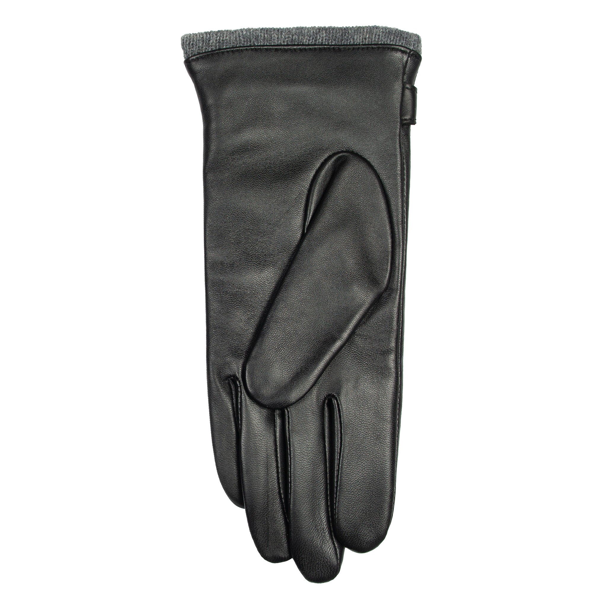 Women's Touchscreen Water-Resistant Wool Blend-Lined Leather Gloves with Snaffle and Stitch Detail - Image 19
